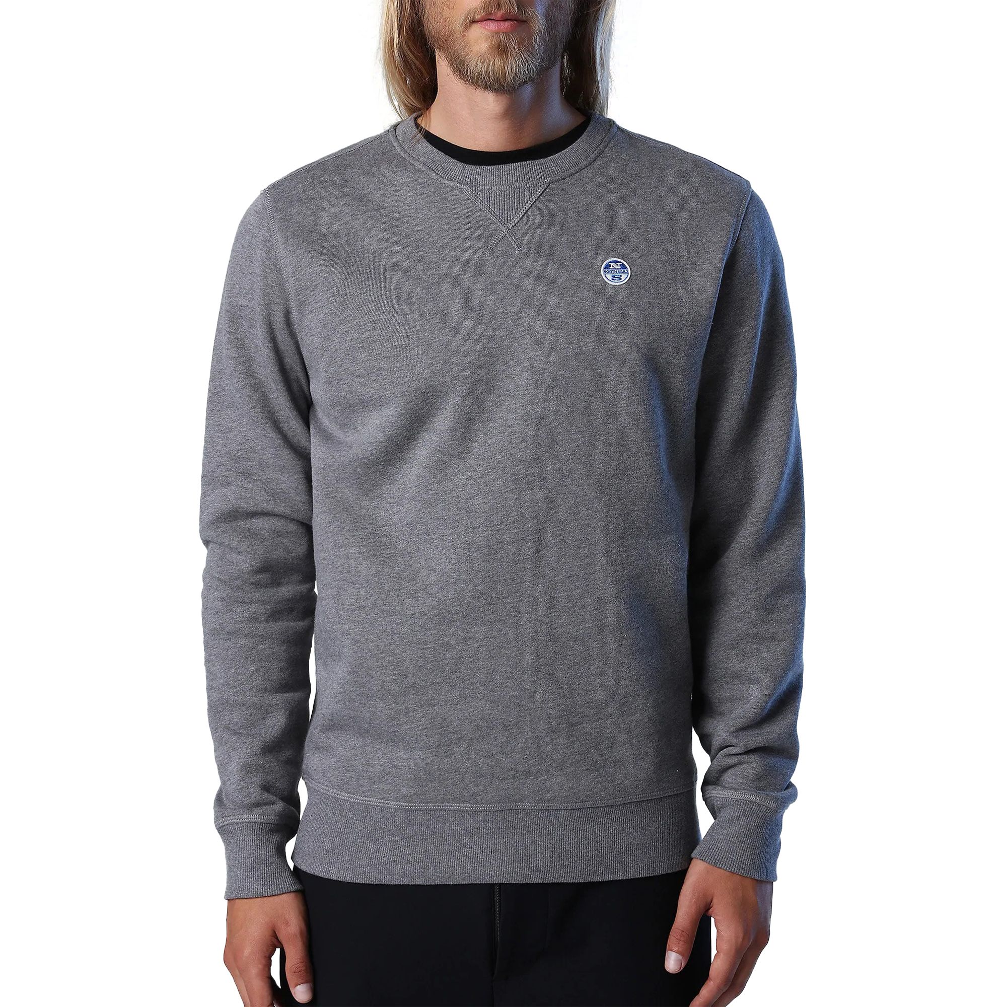 North Sails Chest Logo Pullover Herren