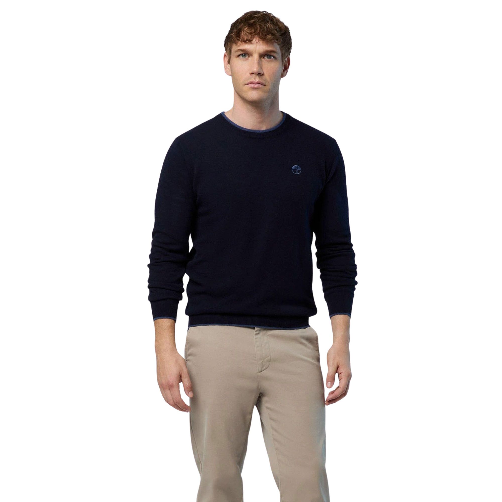 North Sails Knit Crew Neck Sweater Heren