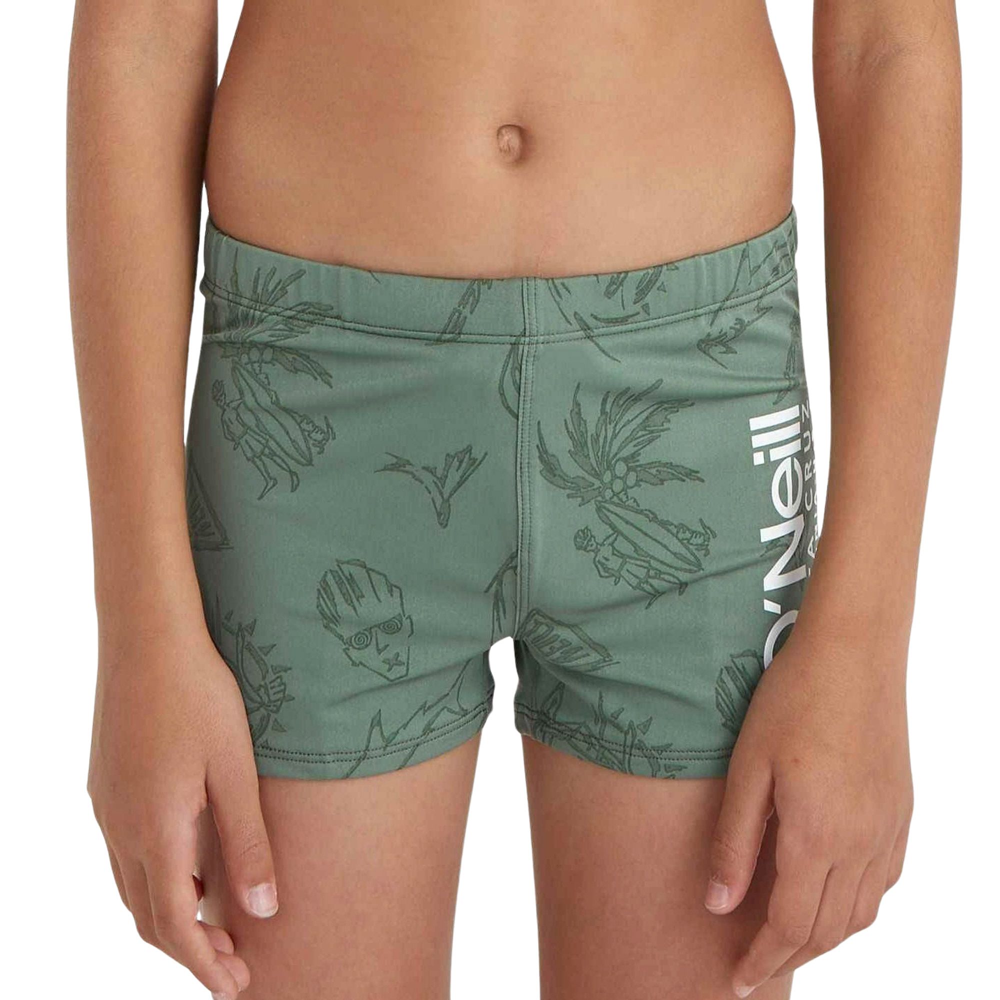 O'Neill Mix & Match Crazy 8" Racer Swim Boxer Boys