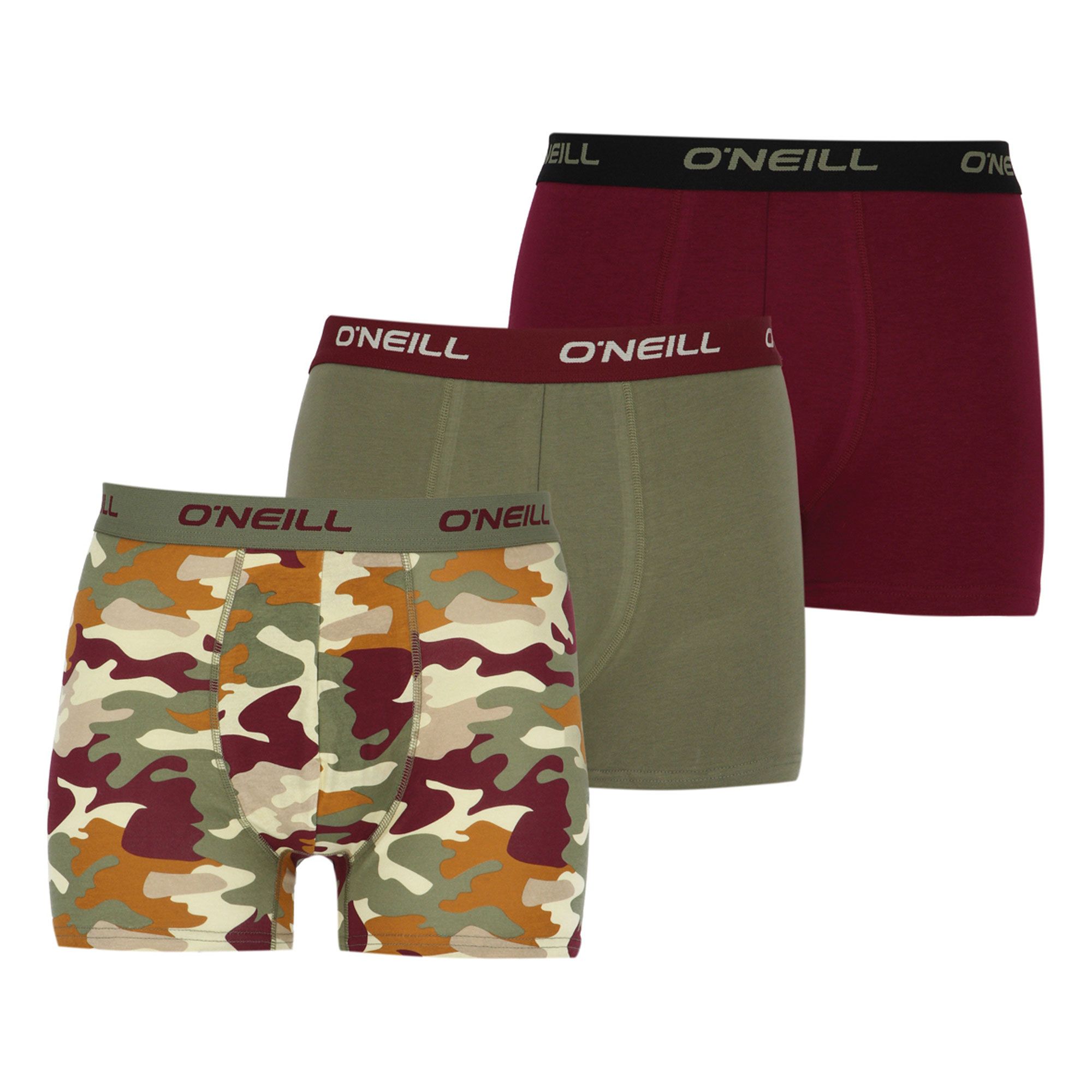 O'Neill Camo Boxershorts Heren (3-pack)