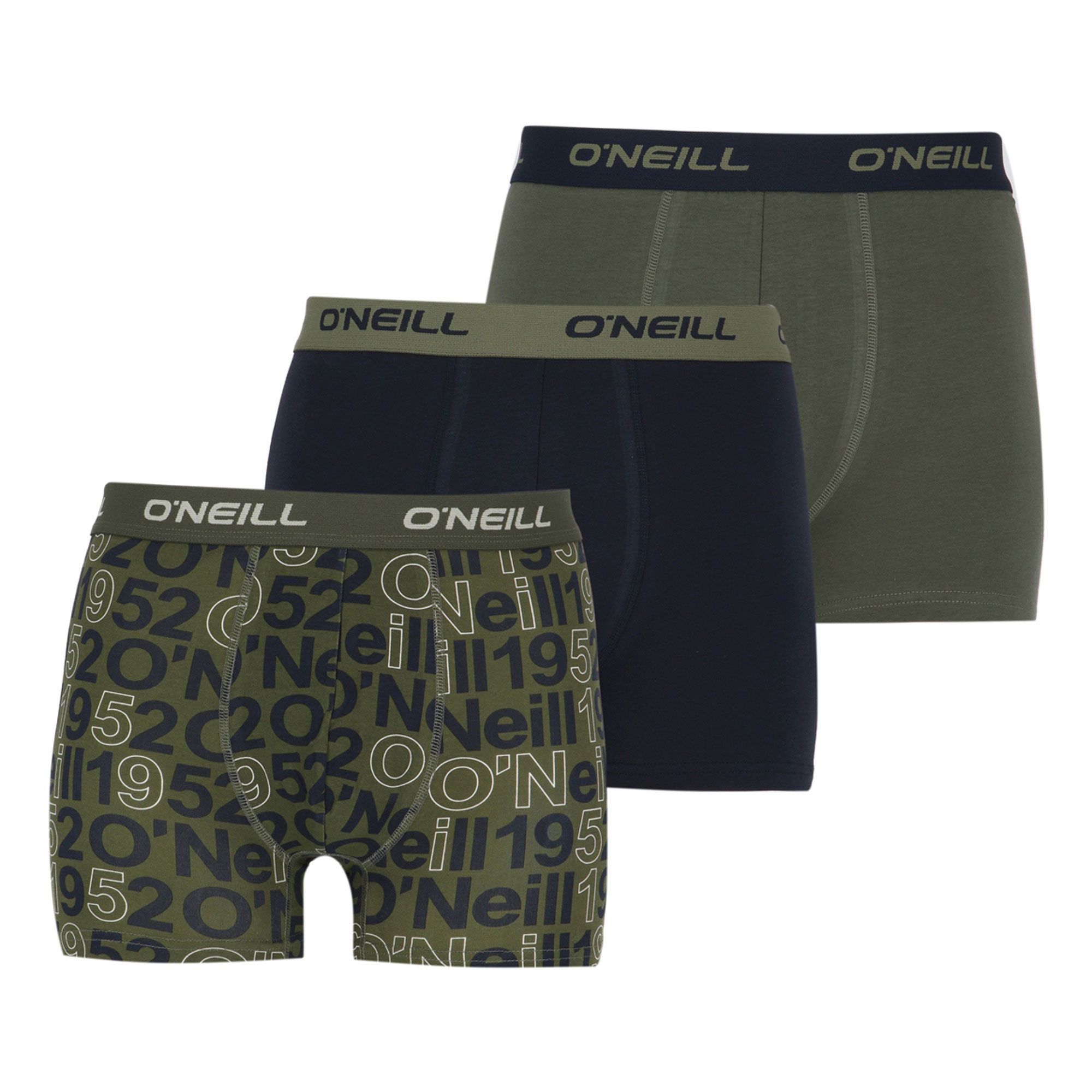 O'Neill AOP Logo Boxershorts Heren (3-pack)