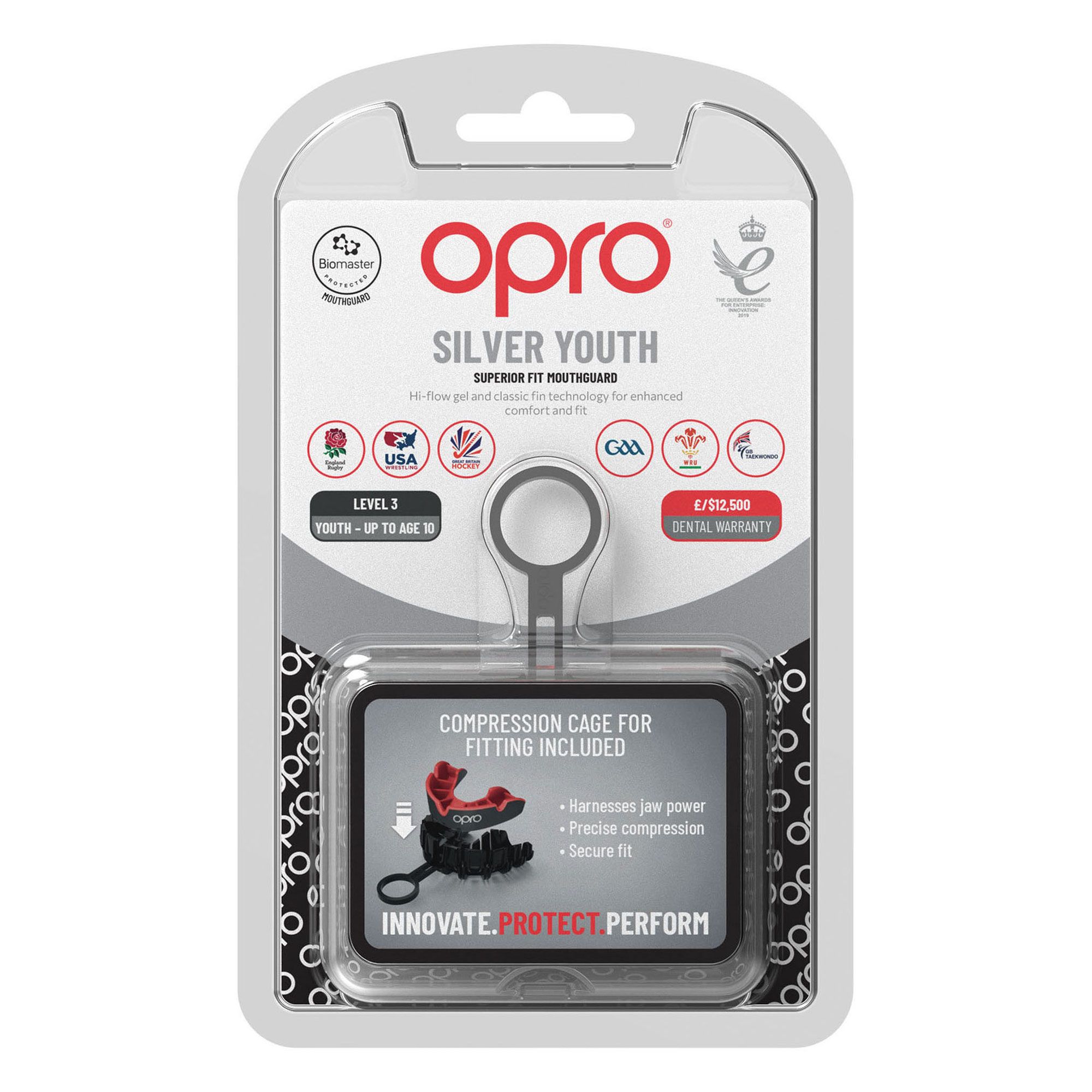 OPRO Silver Superior Fit Gebitsbeschermer