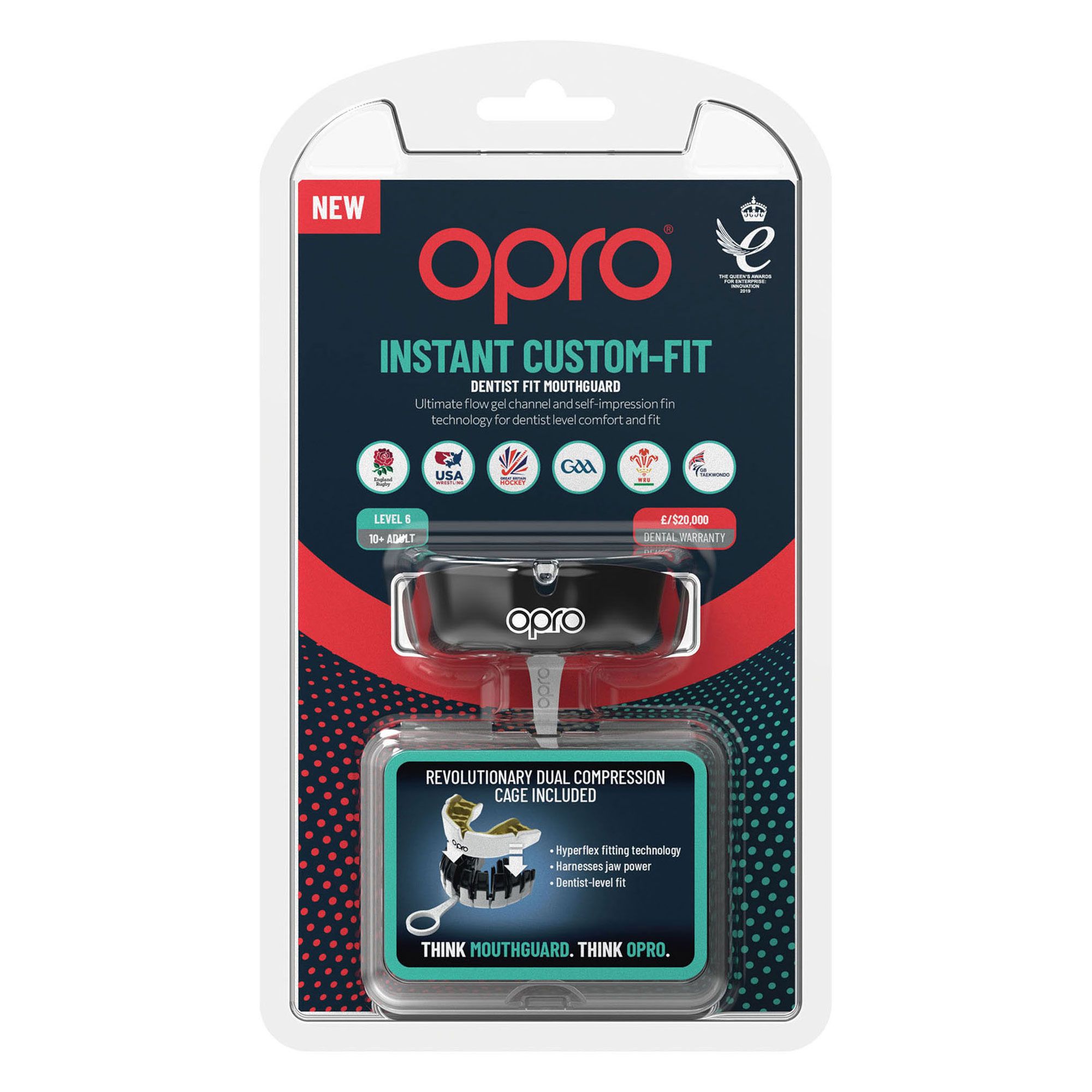 OPRO Instant Custom Dentist Fit Gebitsbeschermer