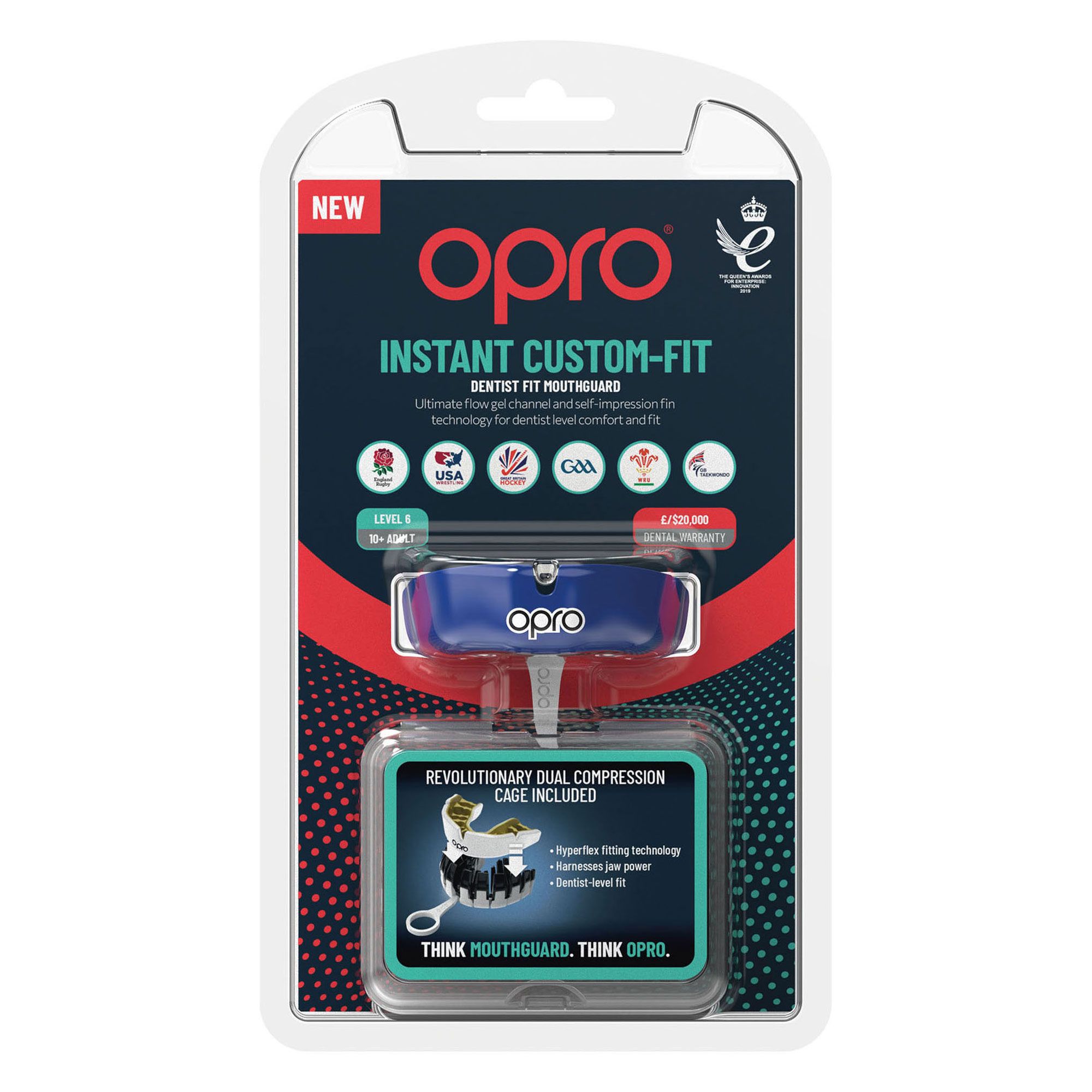 OPRO Instant Custom Dentist Fit Gebitsbeschermer