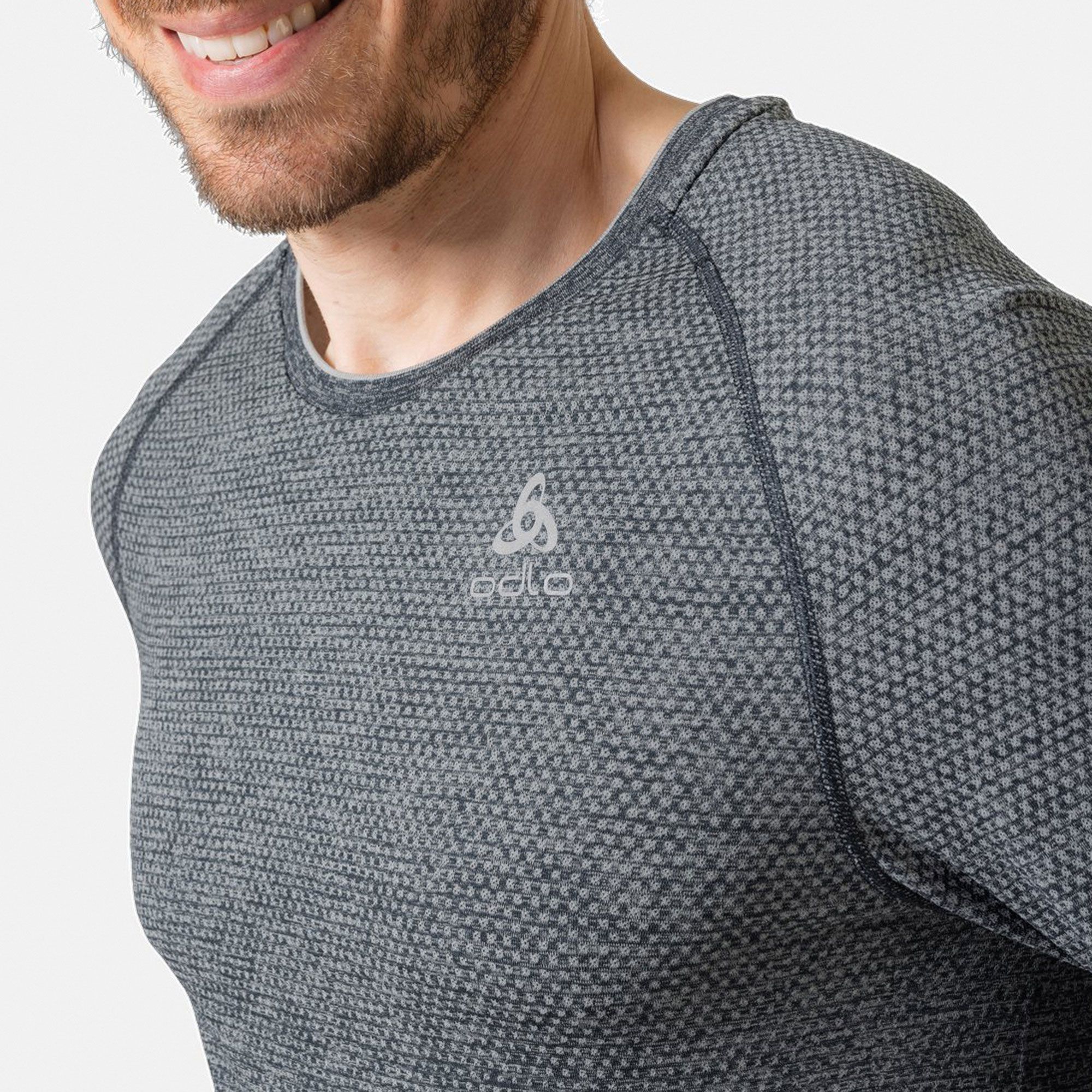 Odlo Essential Seamless Crew Longsleeve Shirt Heren