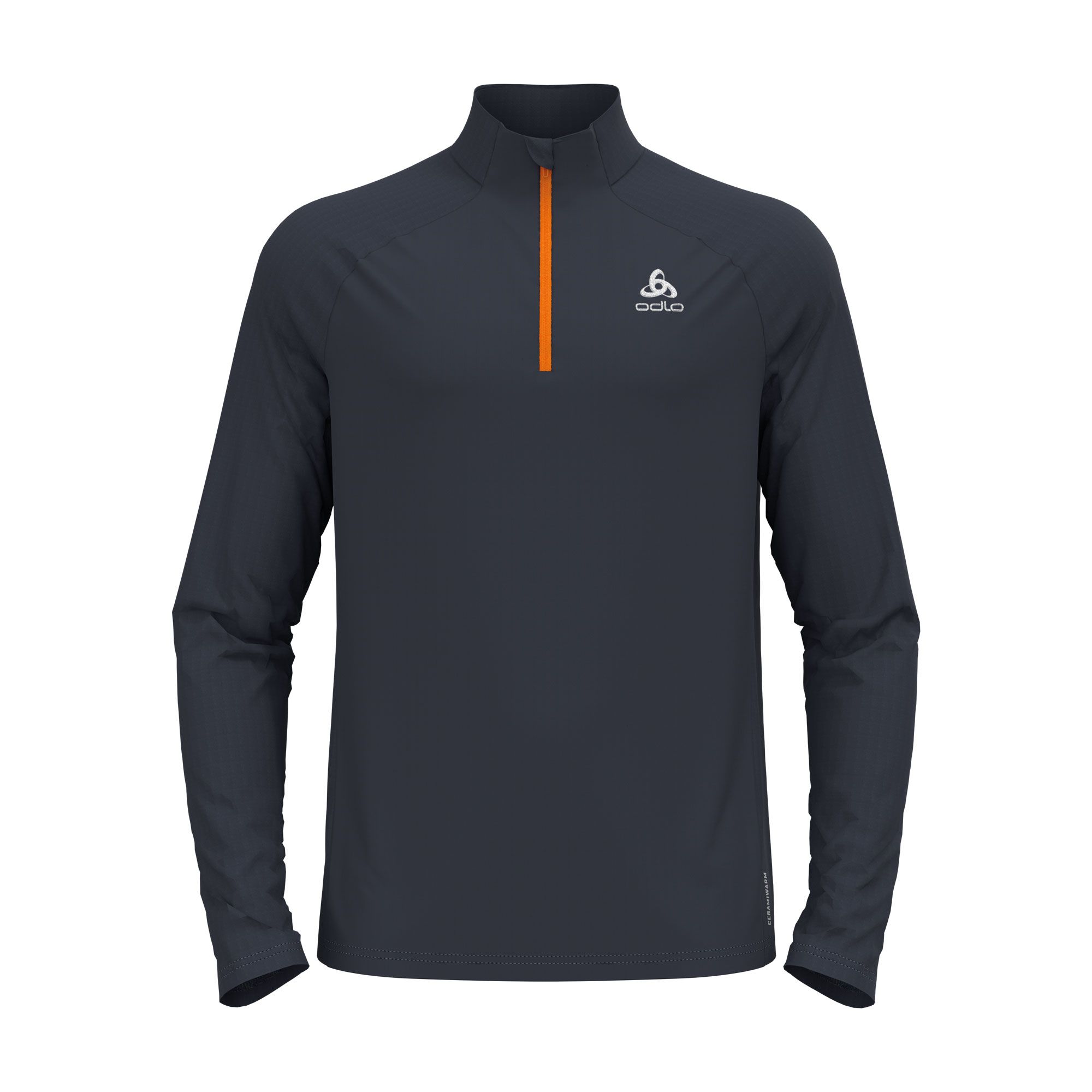 Odlo Midlayer Essential Ceramiwarm 1/2 Zip Hardloopshirt Heren