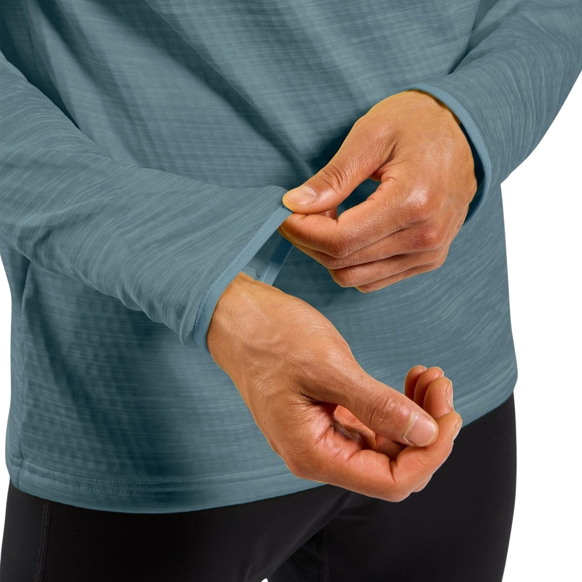 Odlo Midlayer 1/2 Zip Run Easy Shirt Heren