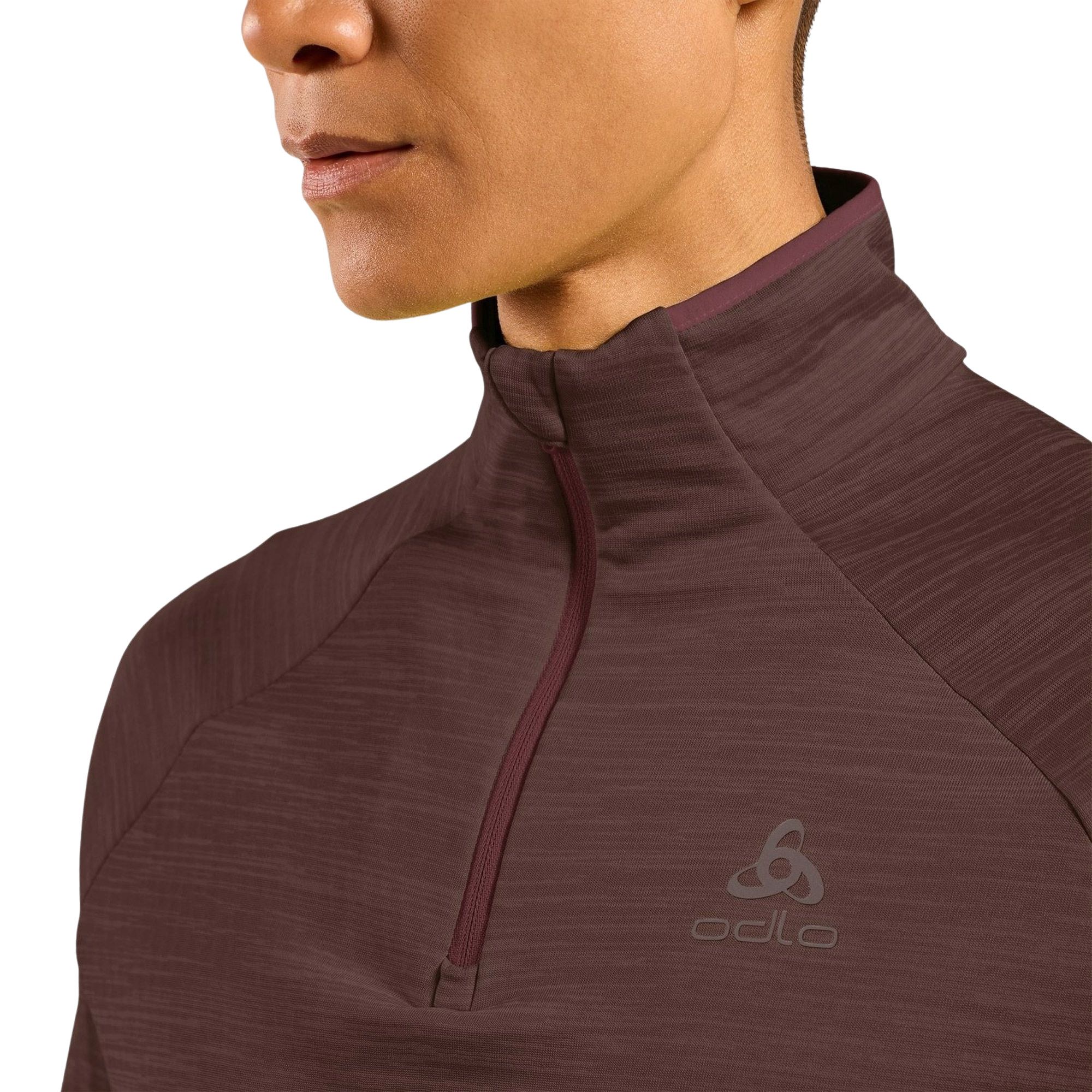Odlo Midlayer 1/2 Zip Run Easy Shirt Heren