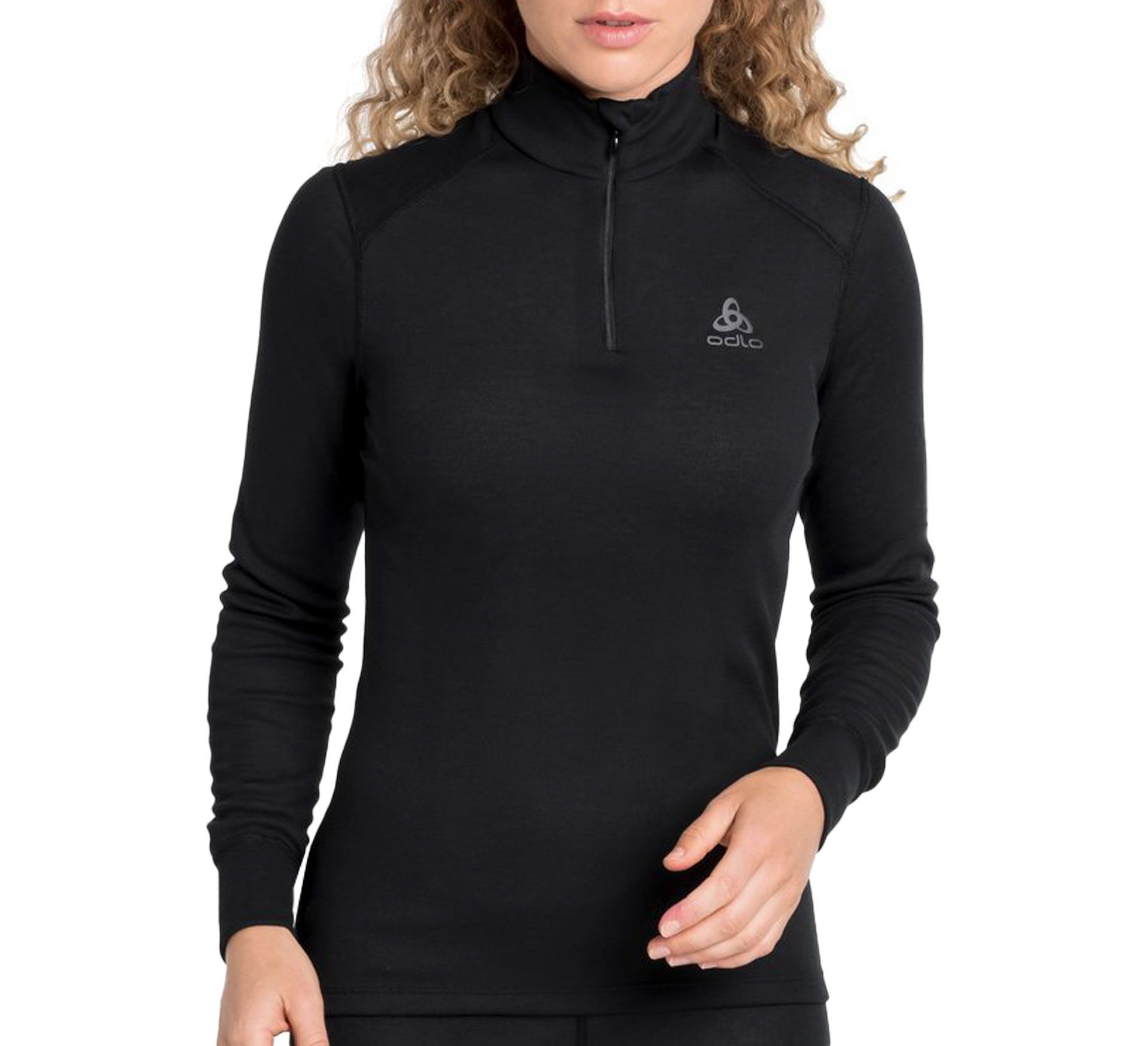 Odlo Active Warm Base Layer Longsleeve Half Zip Damen