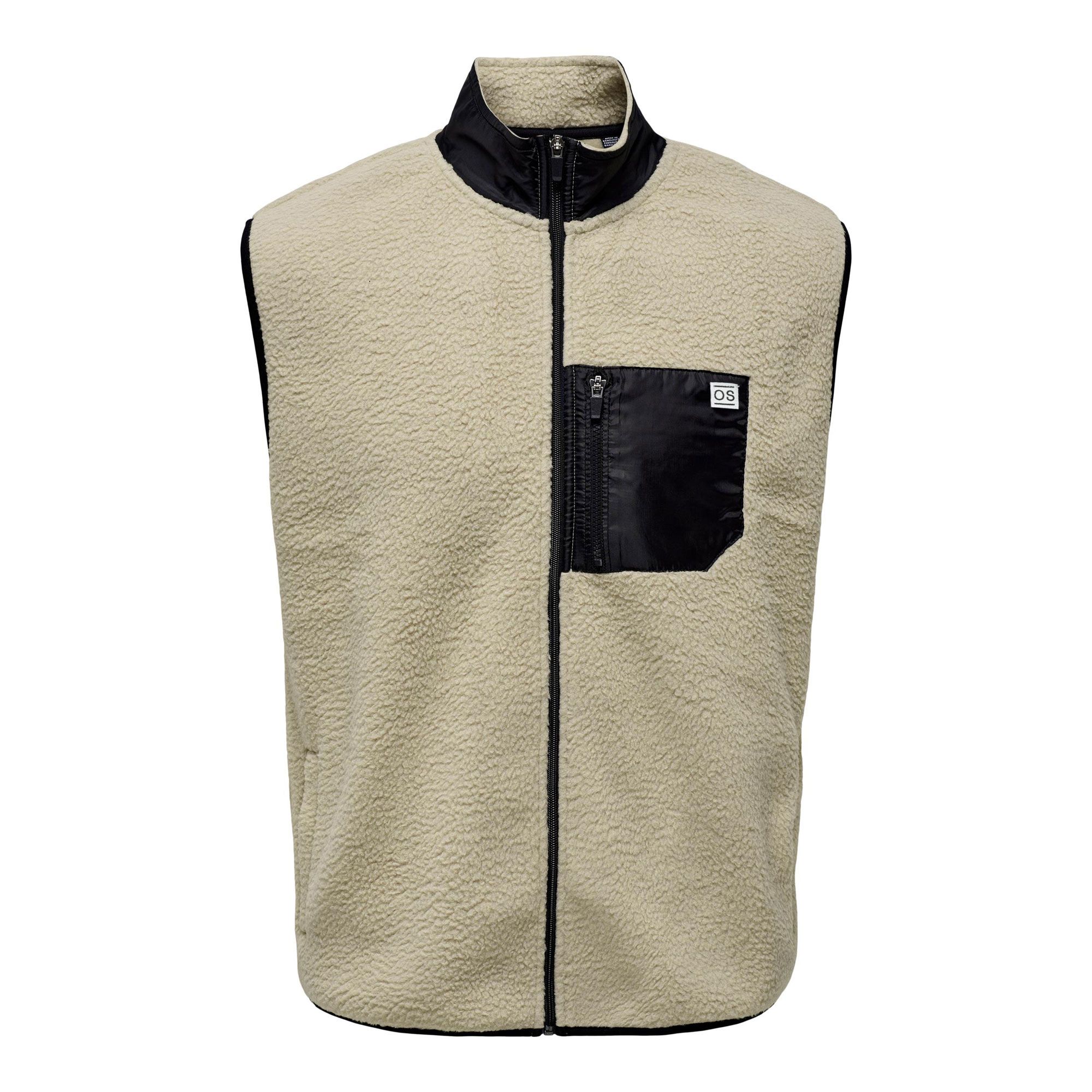 Only & Sons Just Highneck Teddy Bodywarmer Men