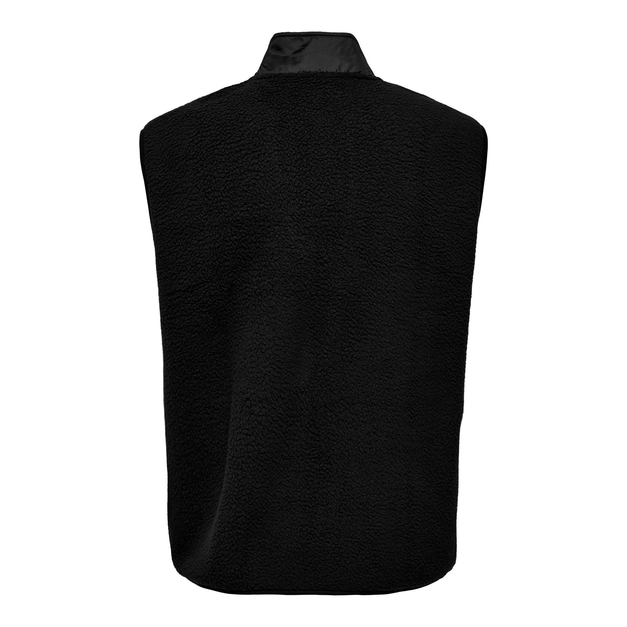 Only & Sons Just Highneck Teddy Vest Bodywarmer Heren