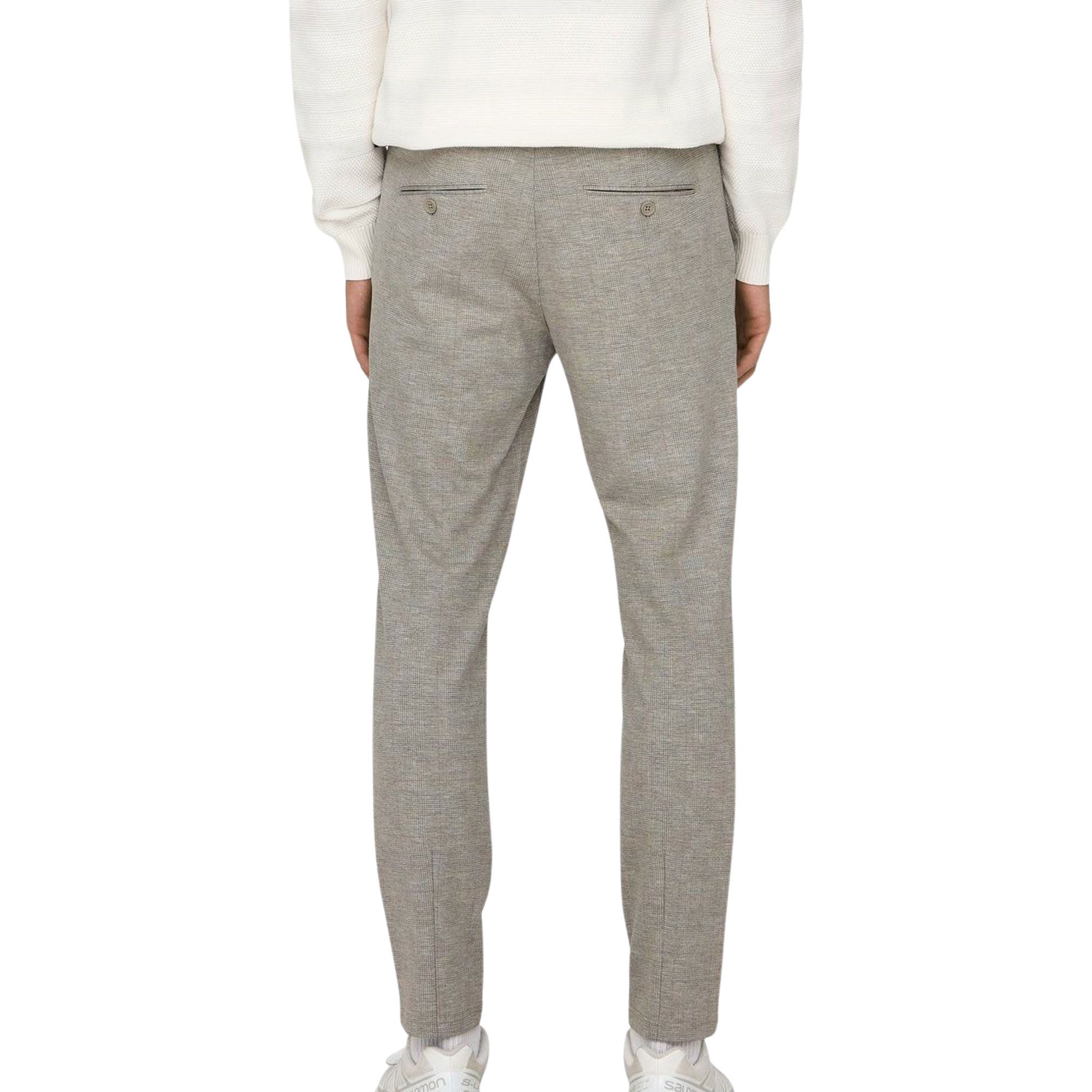 Only & Sons Mark Slim Check Chino Heren