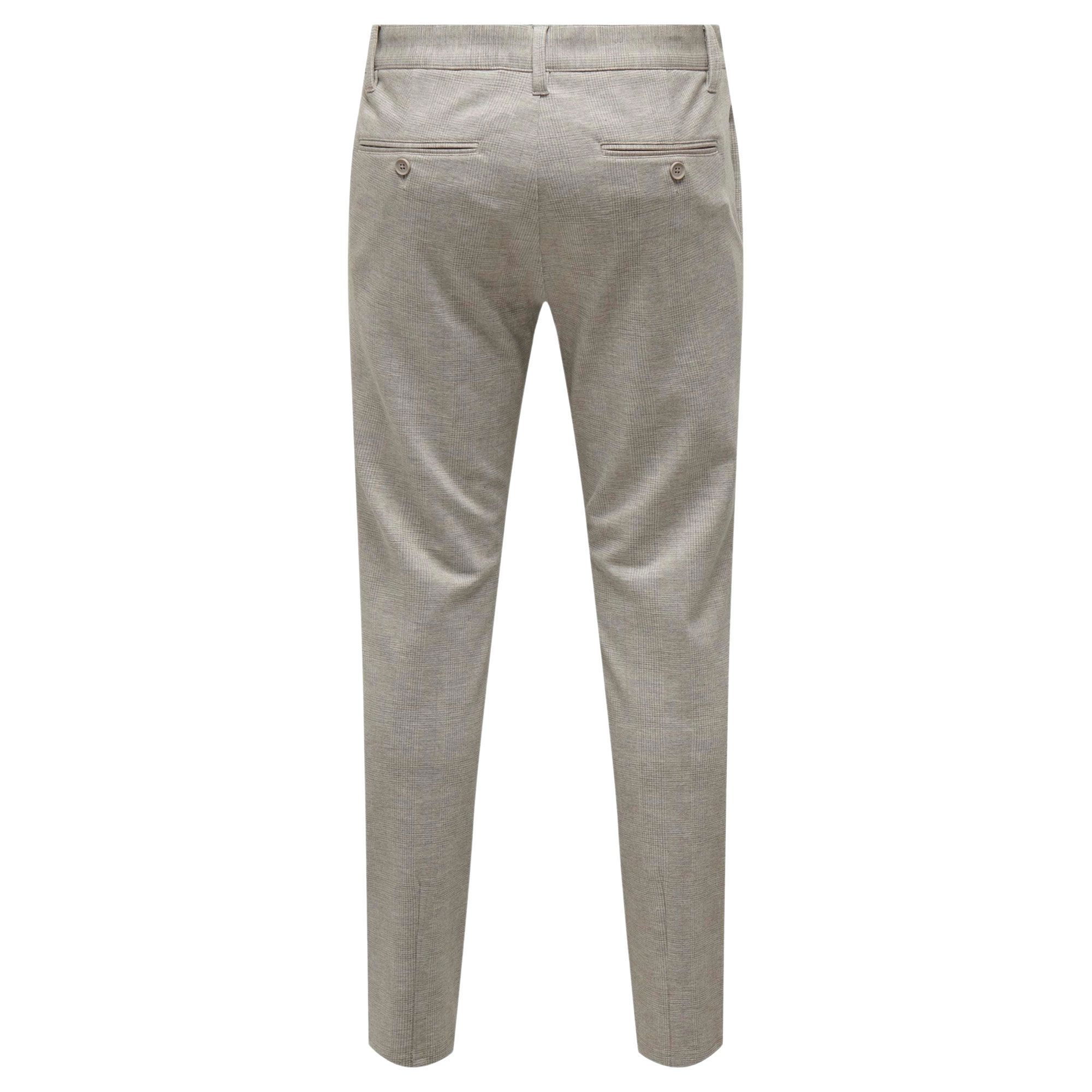 Only & Sons Mark Slim Check Chino Heren