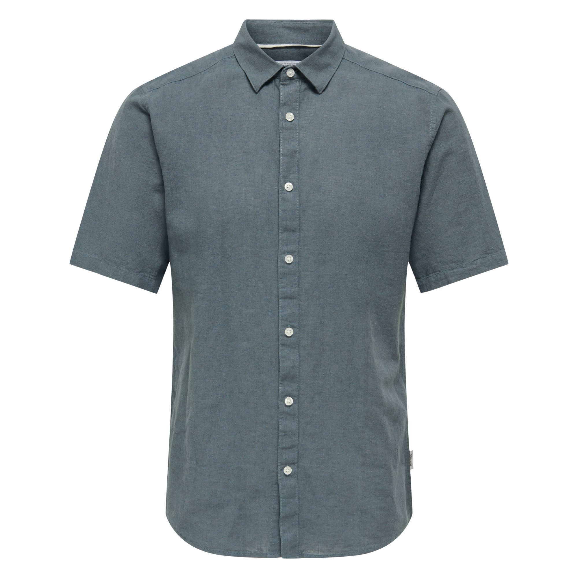 Only & Sons Caiden Solid Linnen Overhemd Heren