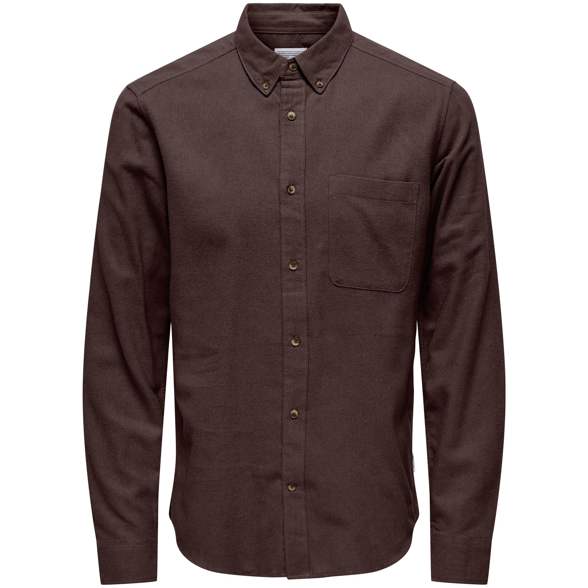 Only & Sons Gudmund Solid Overhemd Heren