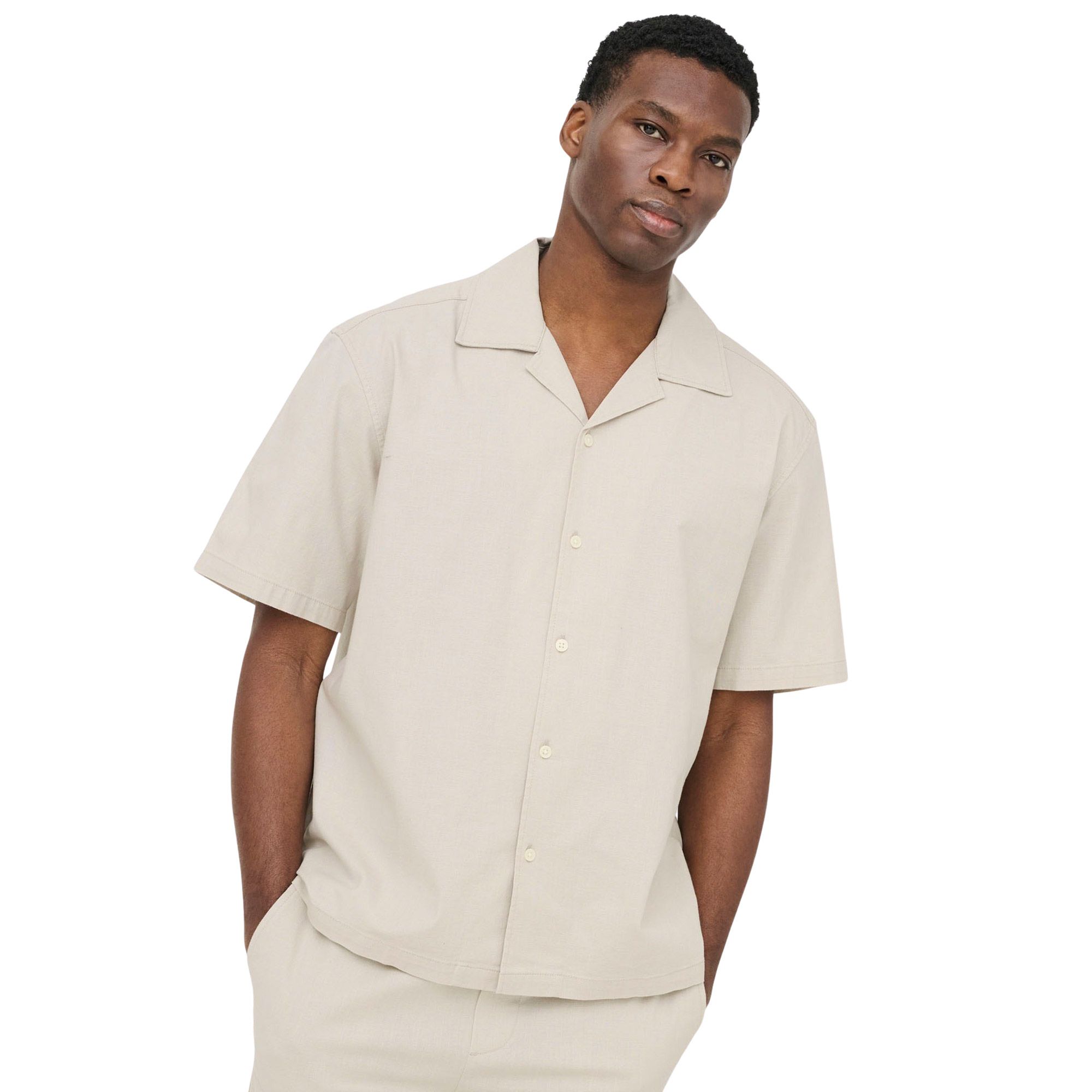 Only & Sons Reid Resort Shirt Heren