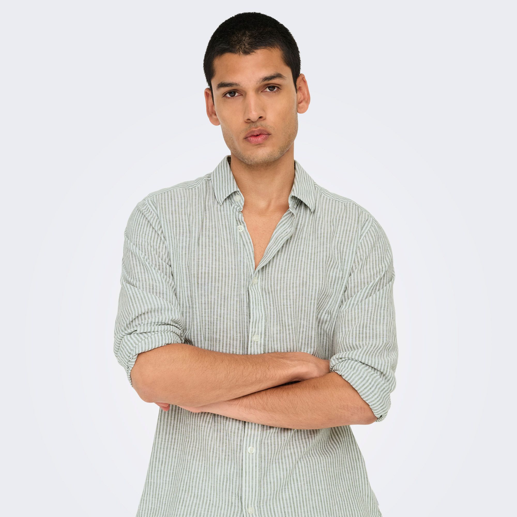 Only & Sons Caiden Life Linnen Overhemd Heren