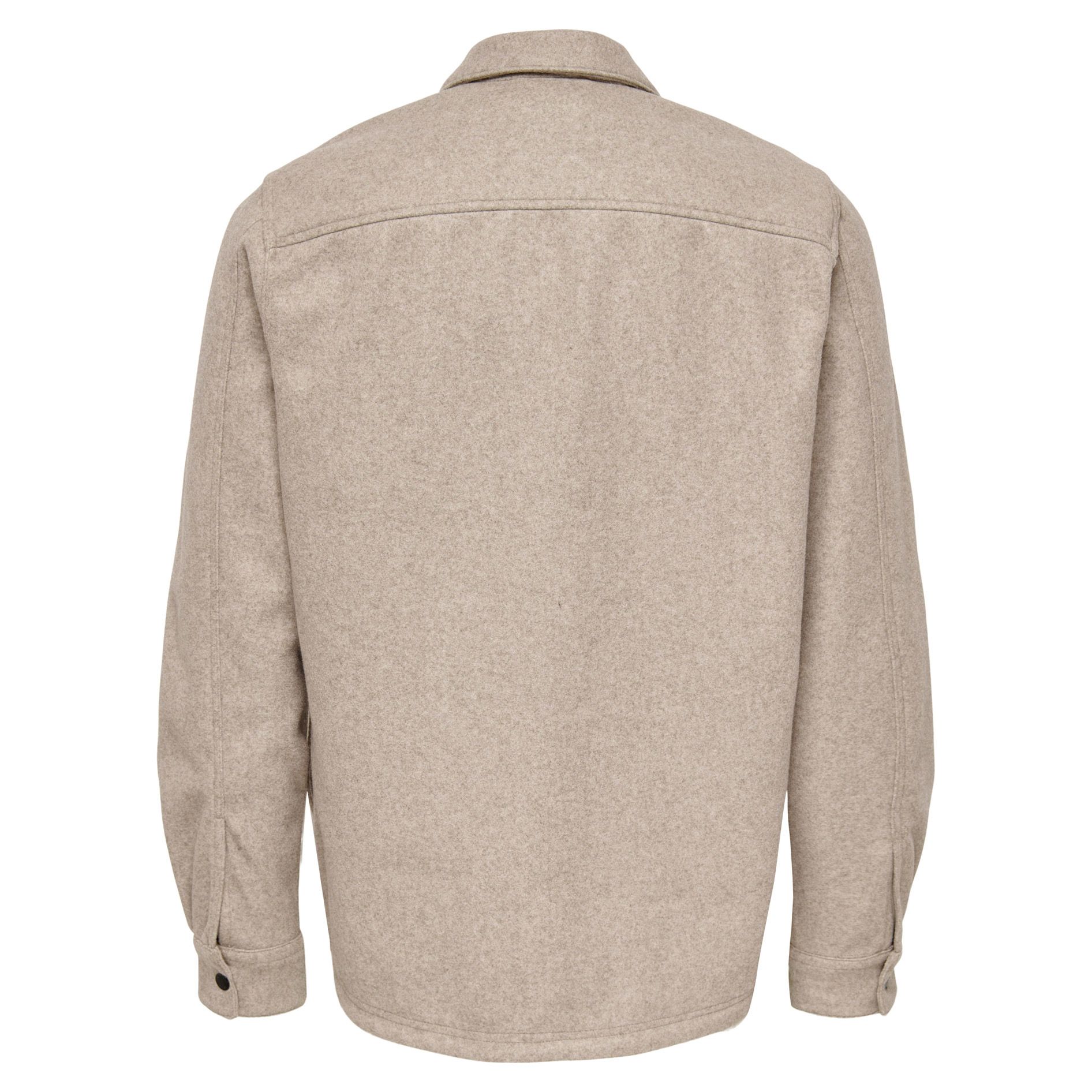 Only & Sons Sash Woolen Overshirt Heren