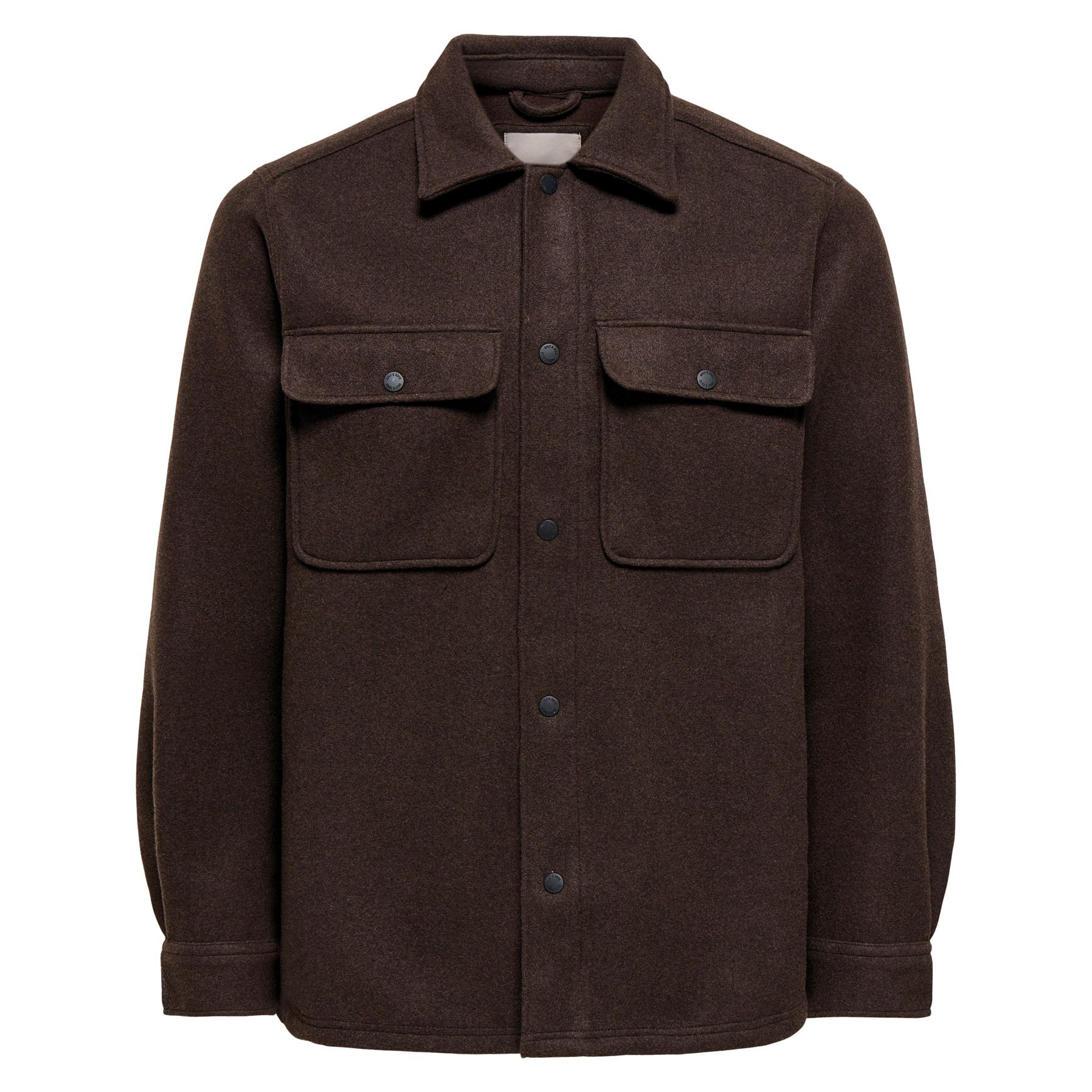 Only & Sons Sash Woolen Overshirt Heren