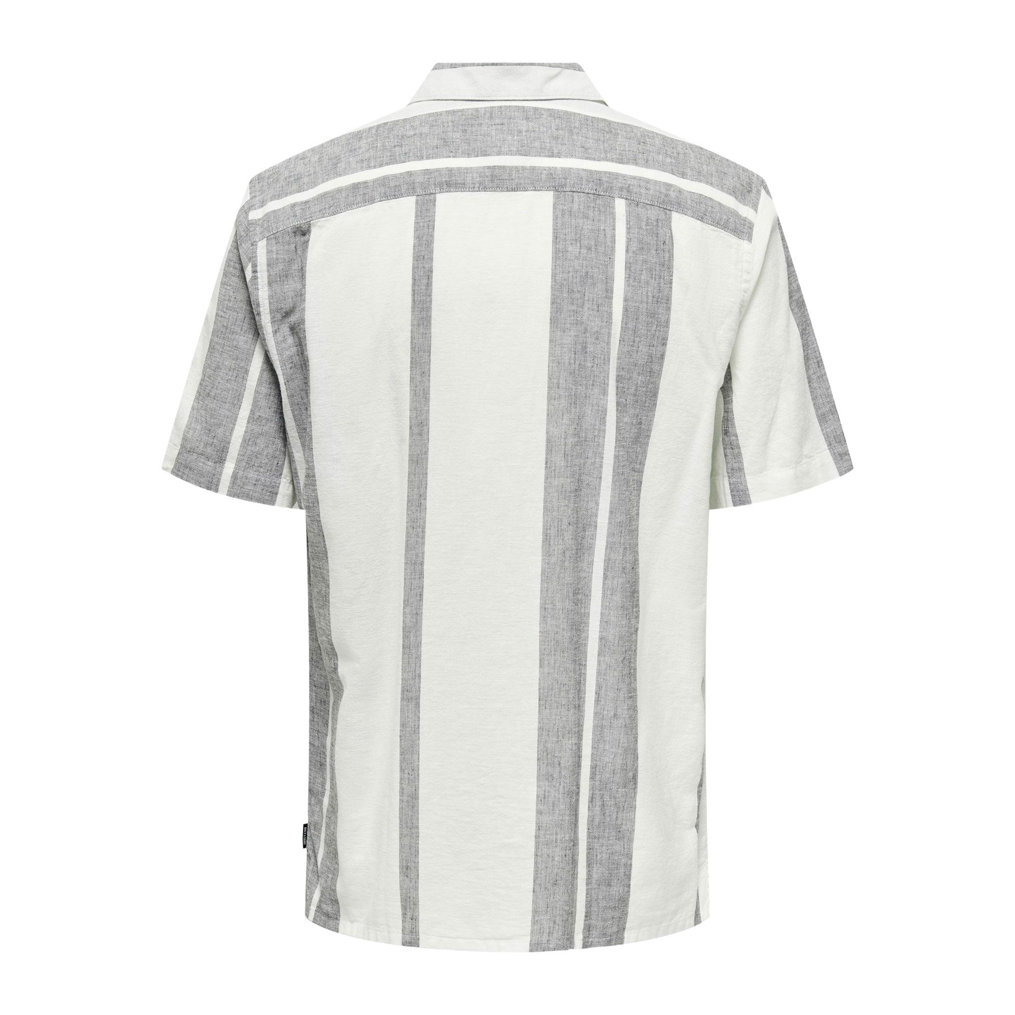 Only & Sons Caiden Stripe Linnen Overhemd Heren