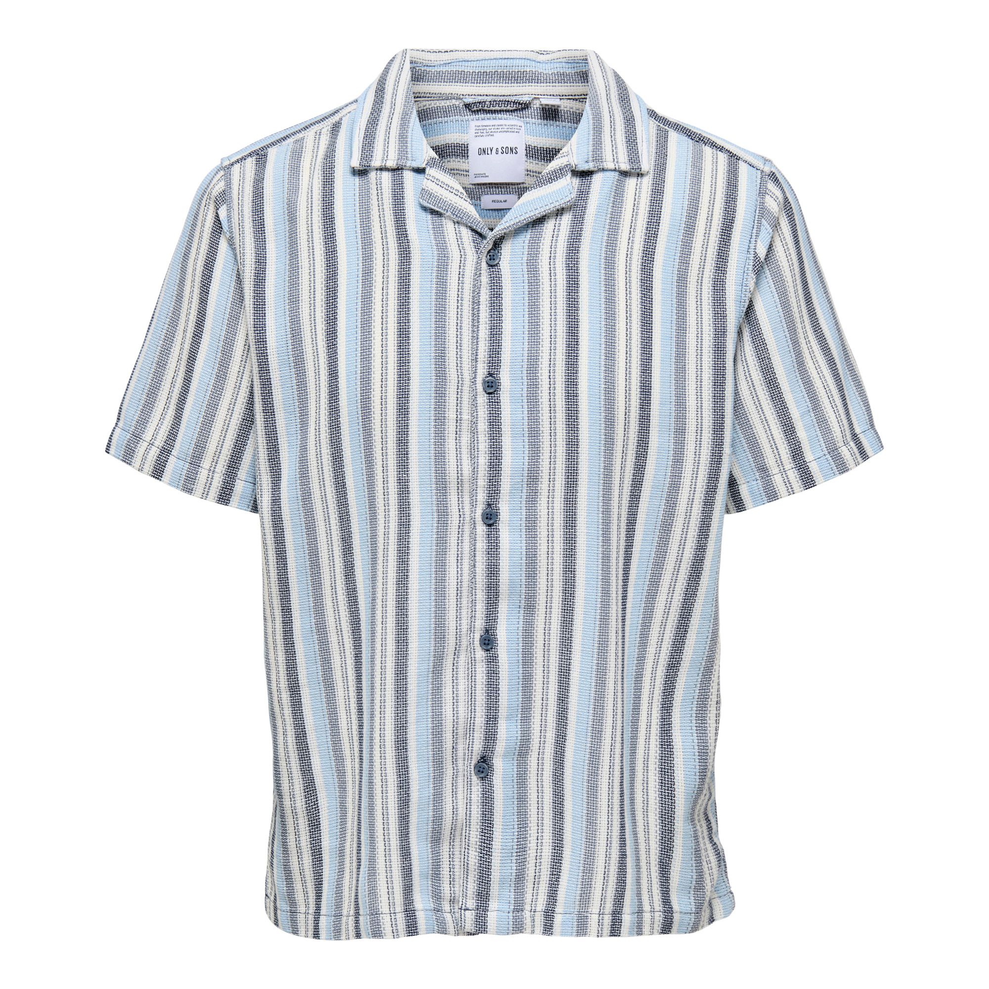 Only & Sons Trev Life Stripe Overhemd Heren 