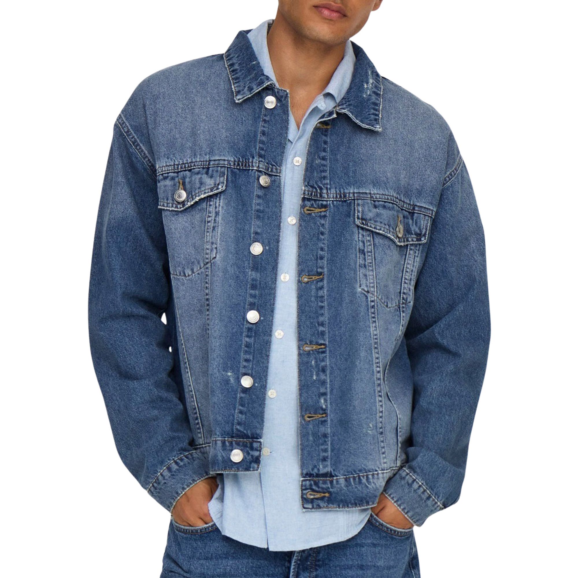 Veste Jean ONLY & SONS Noir Taille L Homme - Neuf Sans étiquettes Très Bon état