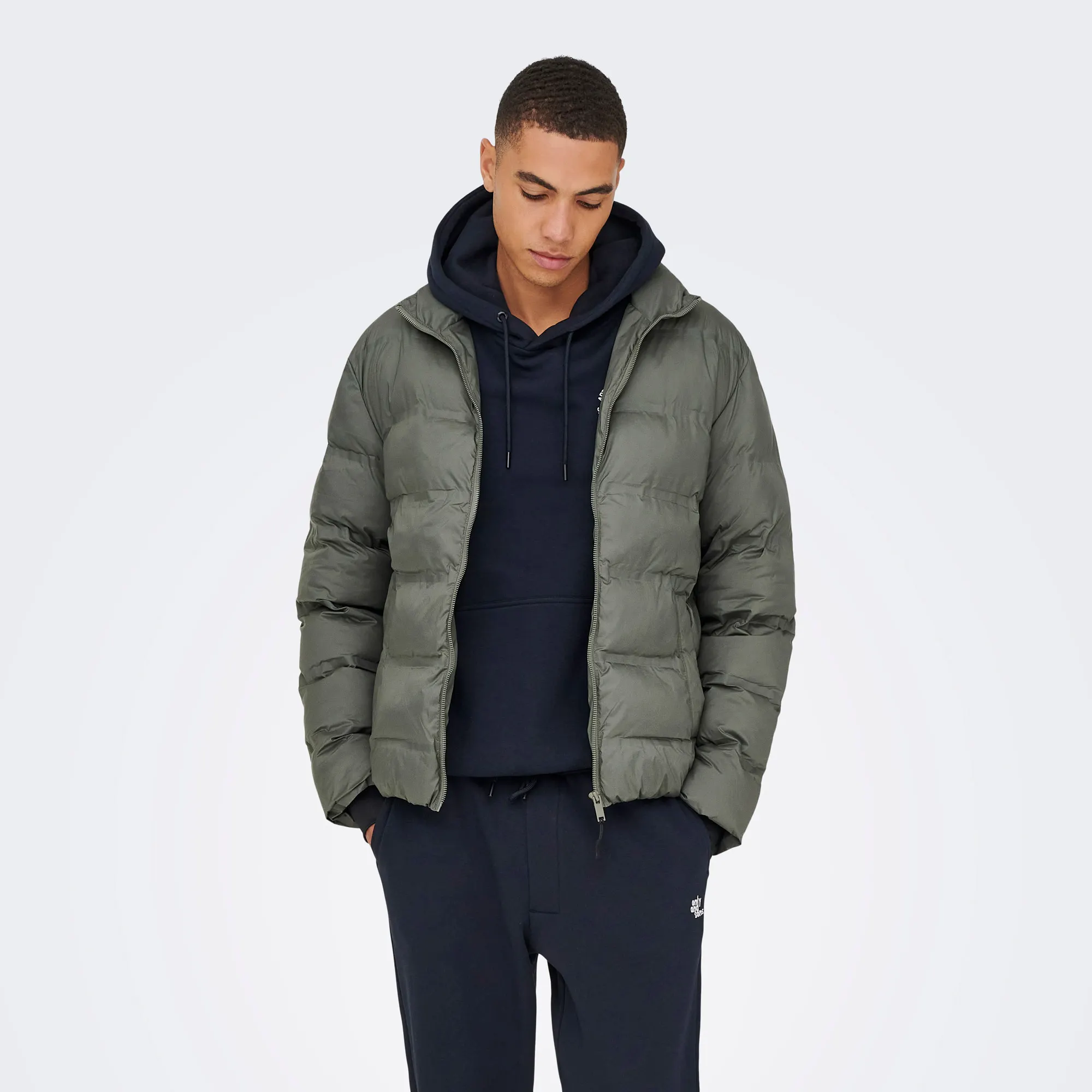 Only & Sons Union Seamless Life Puffer Jacke Herren
