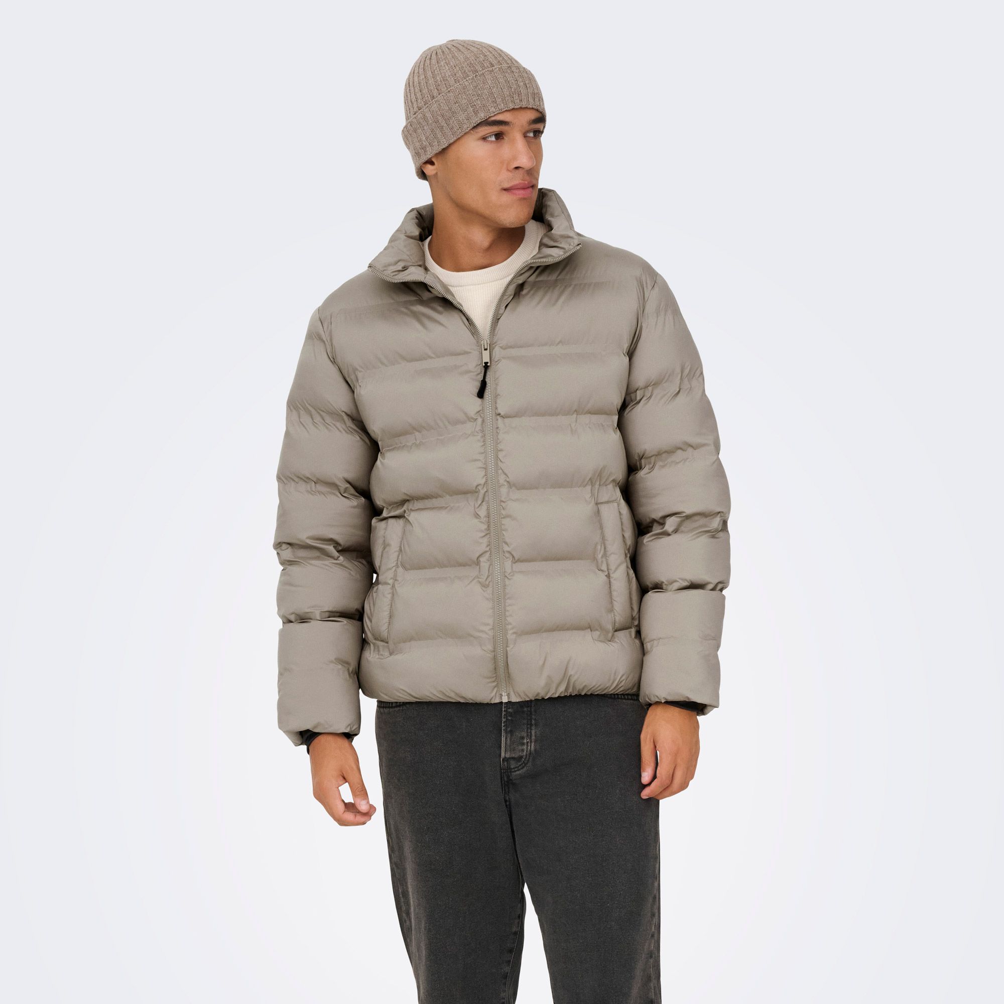 Only & Sons Union Seamless Life Puffer Jas Heren