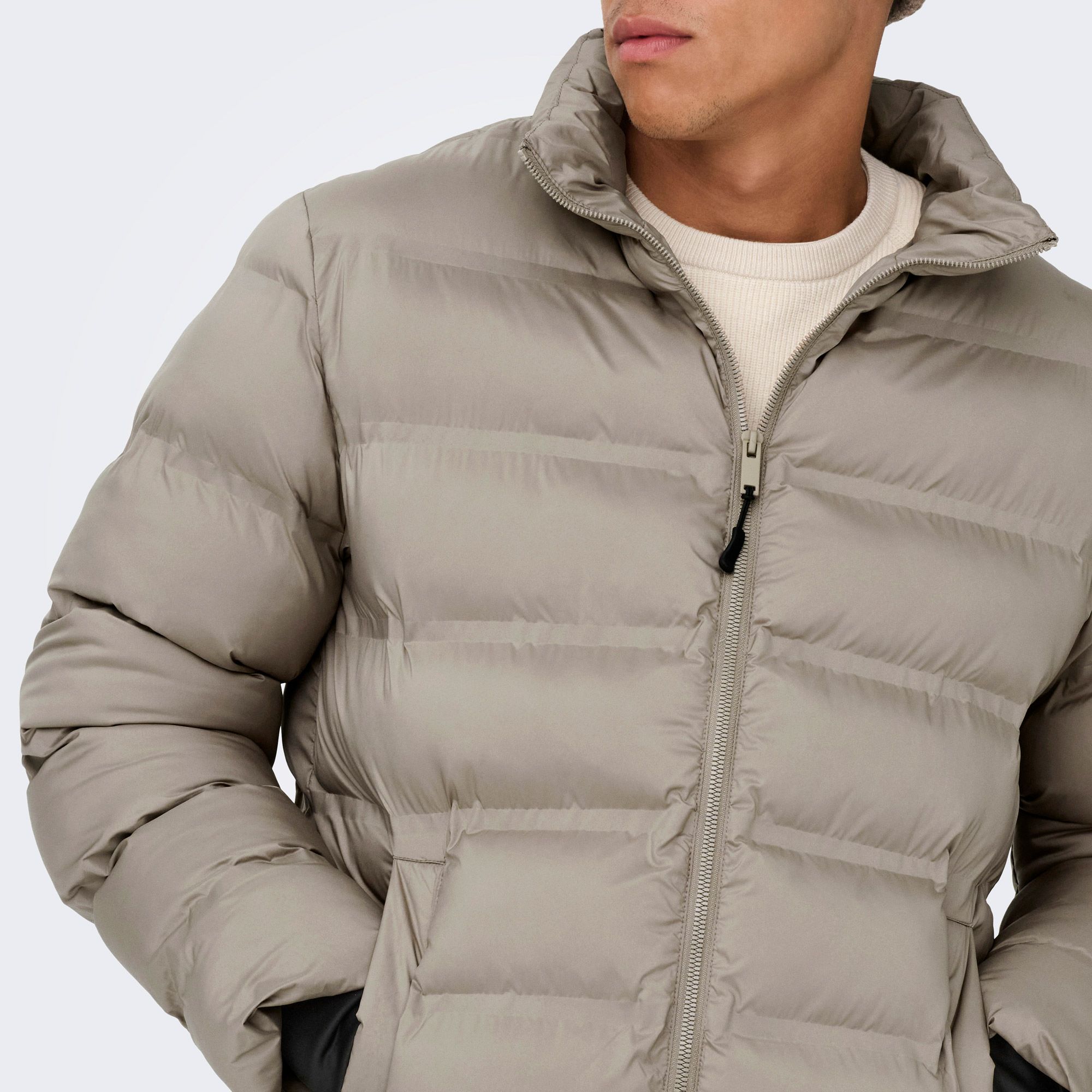 Only & Sons Union Seamless Life Puffer Jas Heren