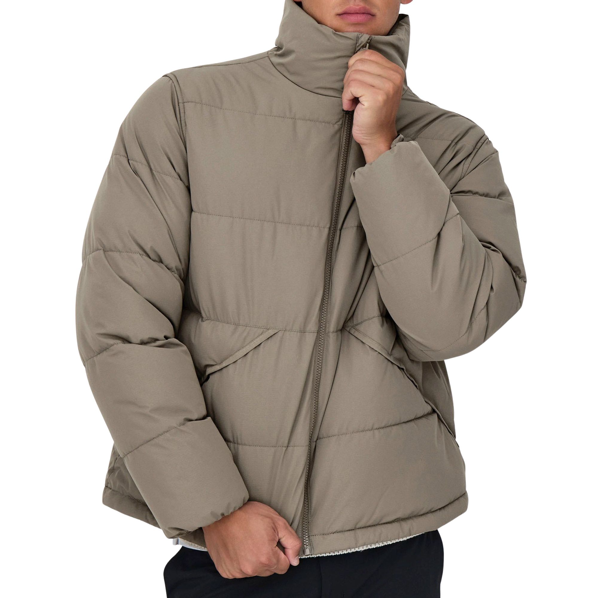 Only & Sons Pack Life Puffer Jas Heren