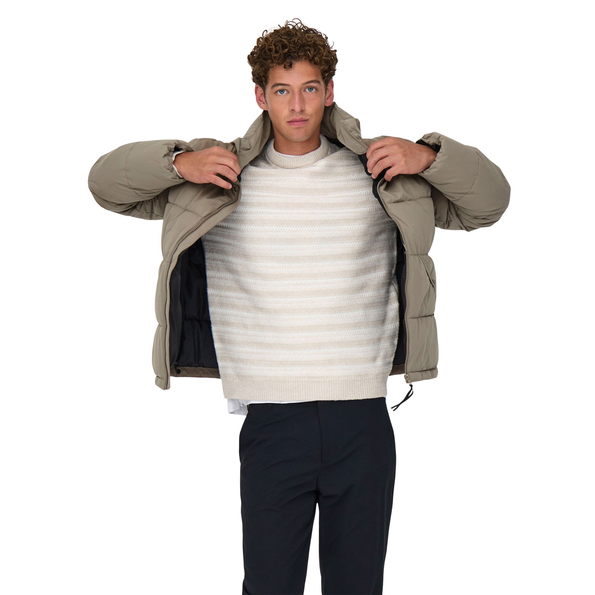 Only & Sons Pack Life Puffer Jas Heren