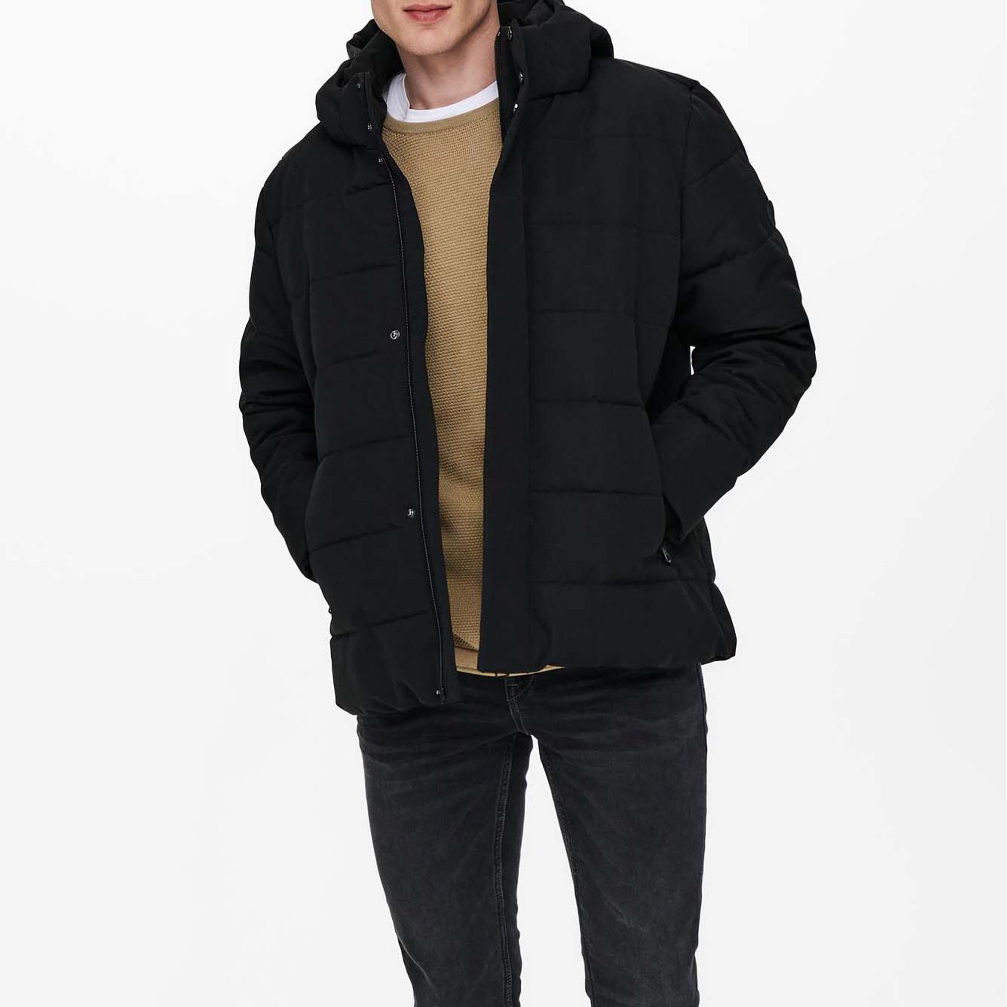 Only & Sons Cayson Puffer Jas Heren
