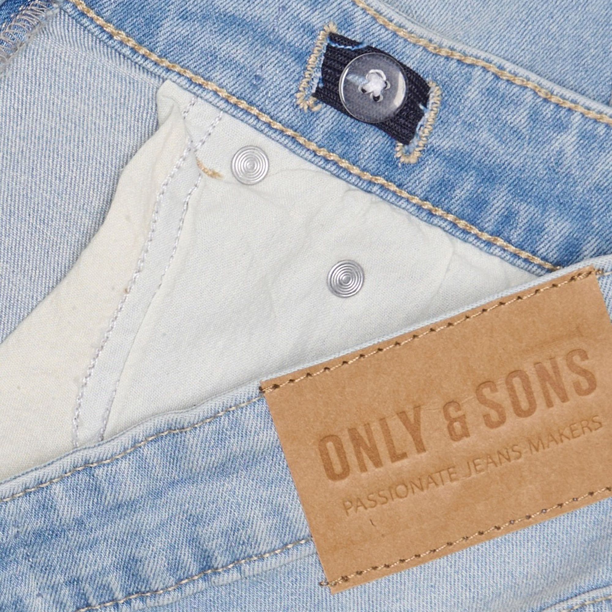 Only & Sons Yoke Tapered Jax LB 2843 Tai Denim Jeans Jongens