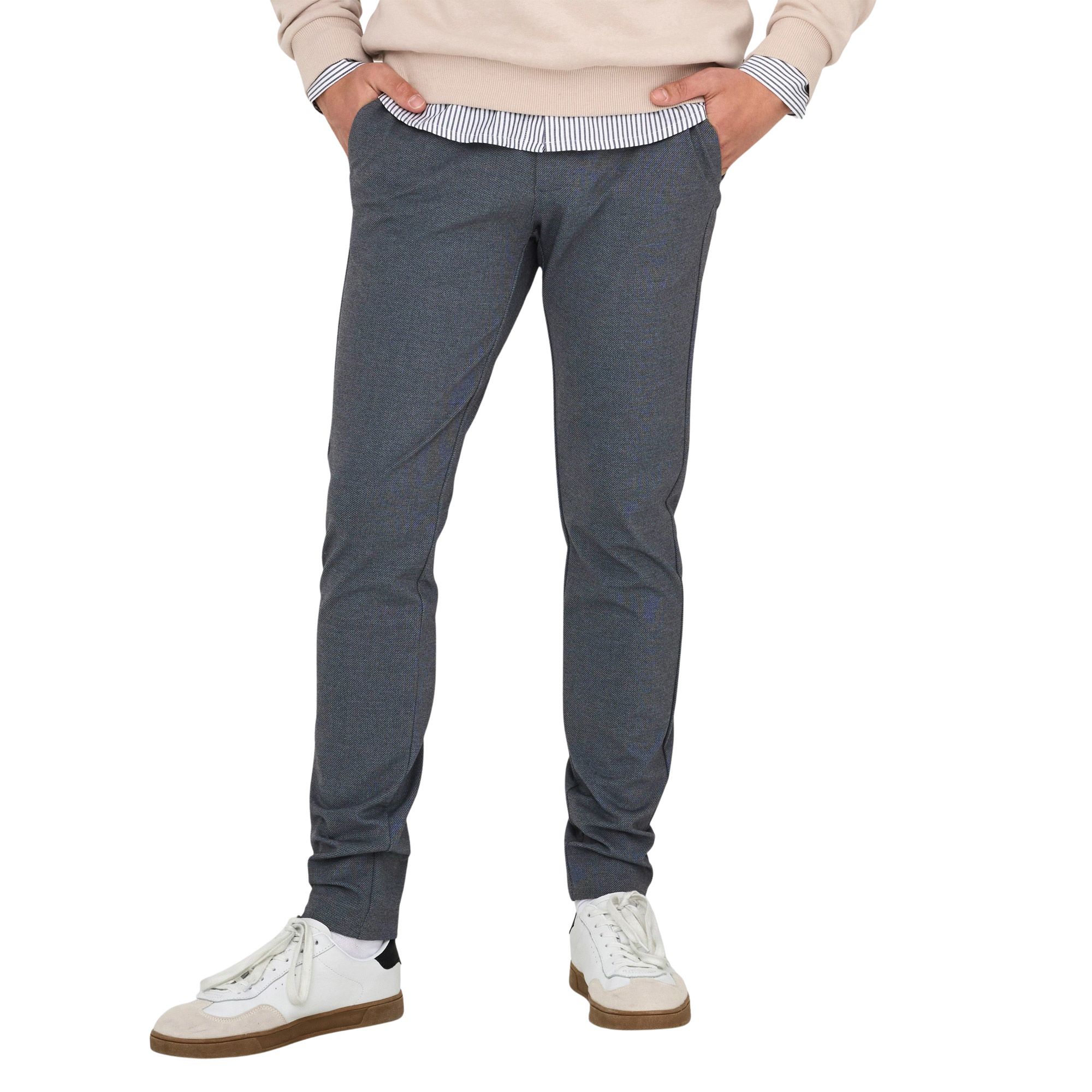 Only &amp; Sons Mark Slim Ditsy Broek Heren