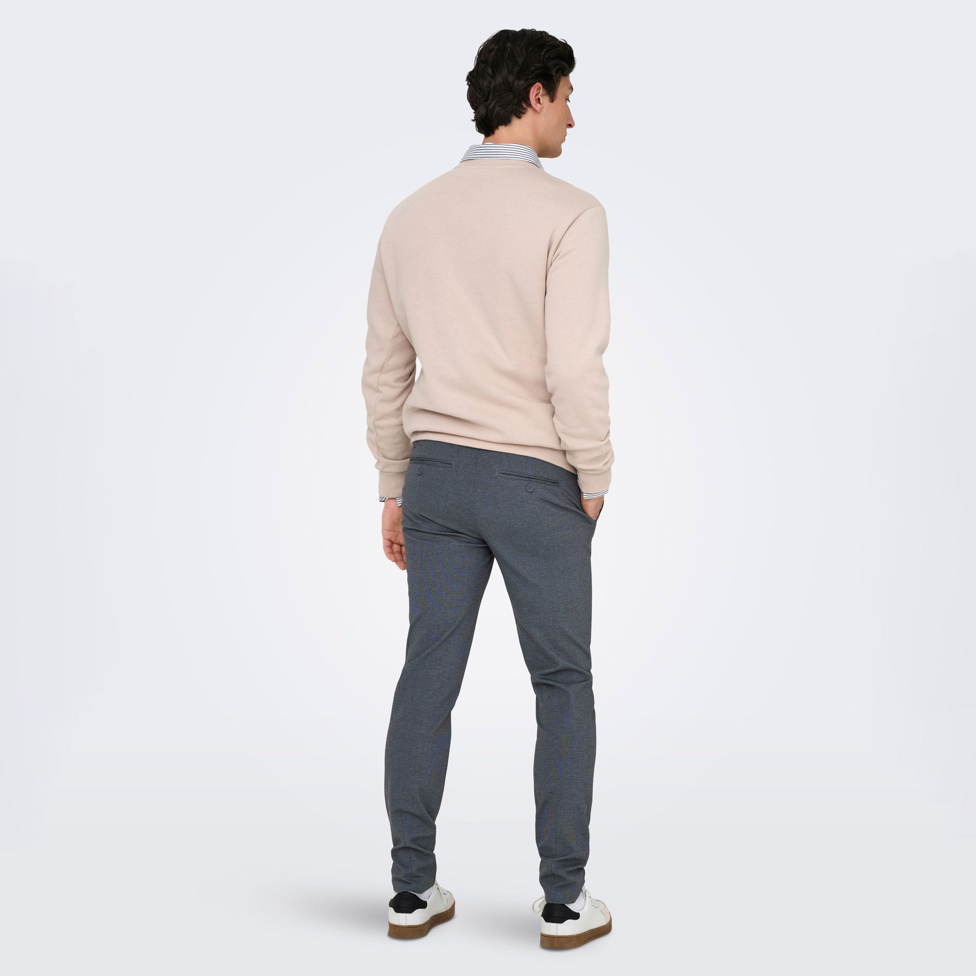 Only & Sons Mark Slim Ditsy Broek Heren