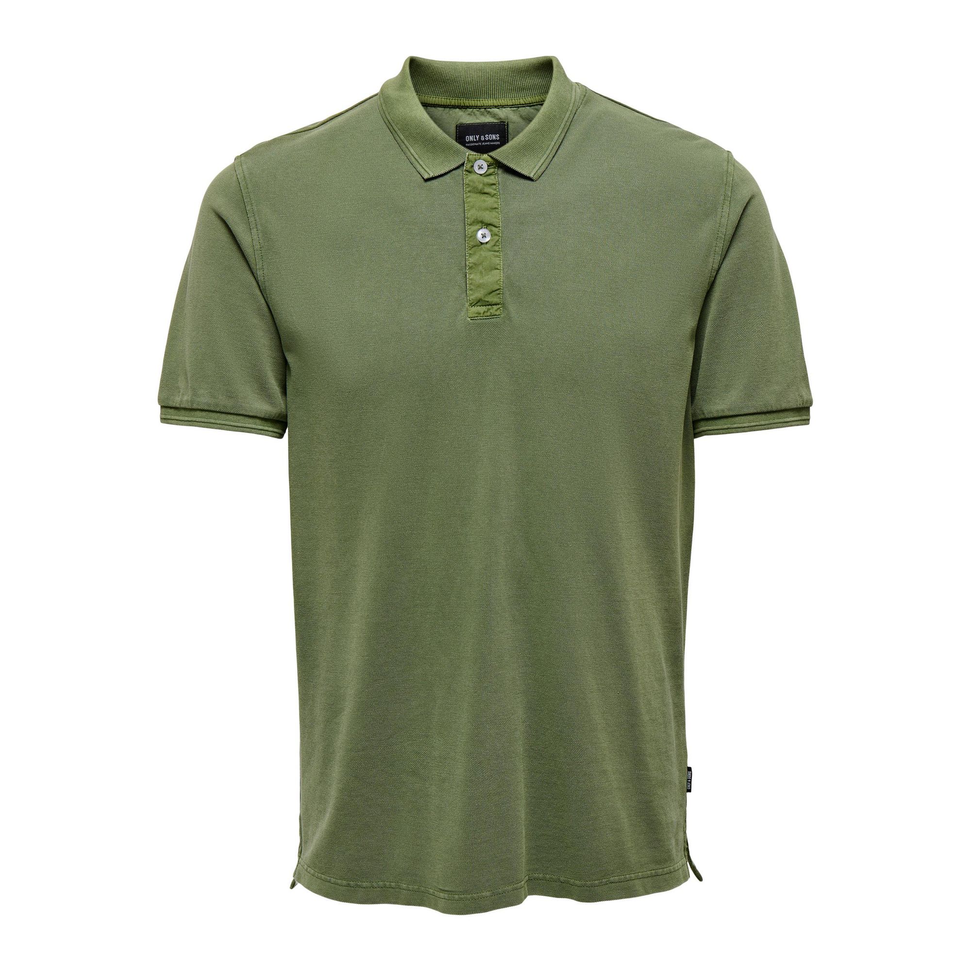 Only & Sons Travis Slim Washed Polo Heren