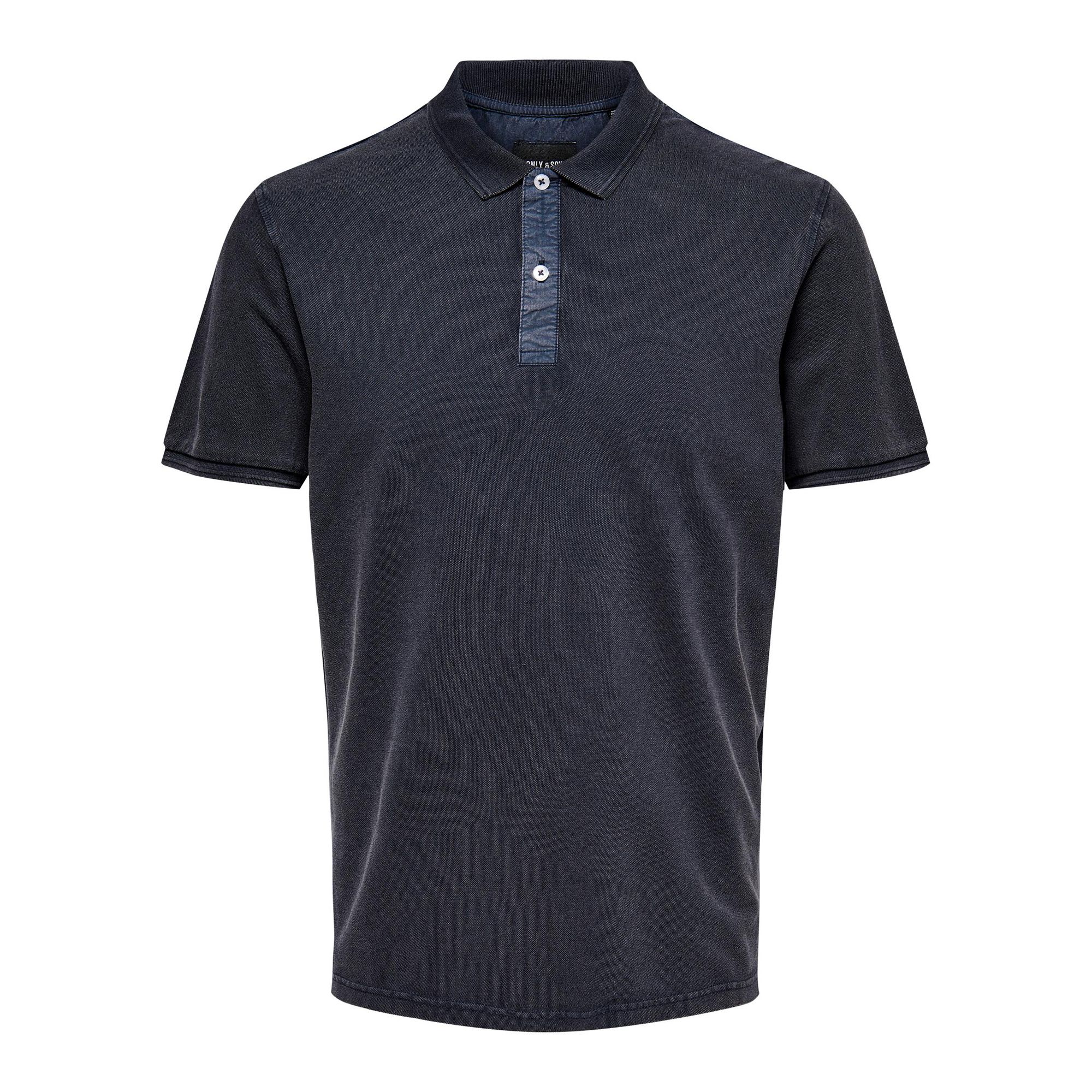 Only & Sons Travis Slim Washed Polo Heren