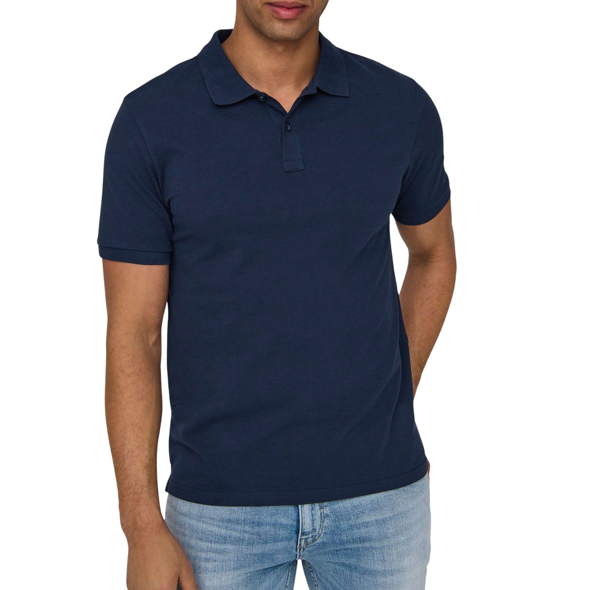 Only & Sons Tray Slim Polo Heren