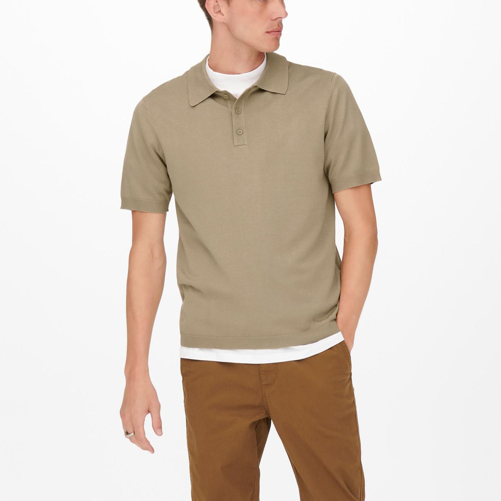 Polo T-shirt Only & Sons Wyler Life Homme