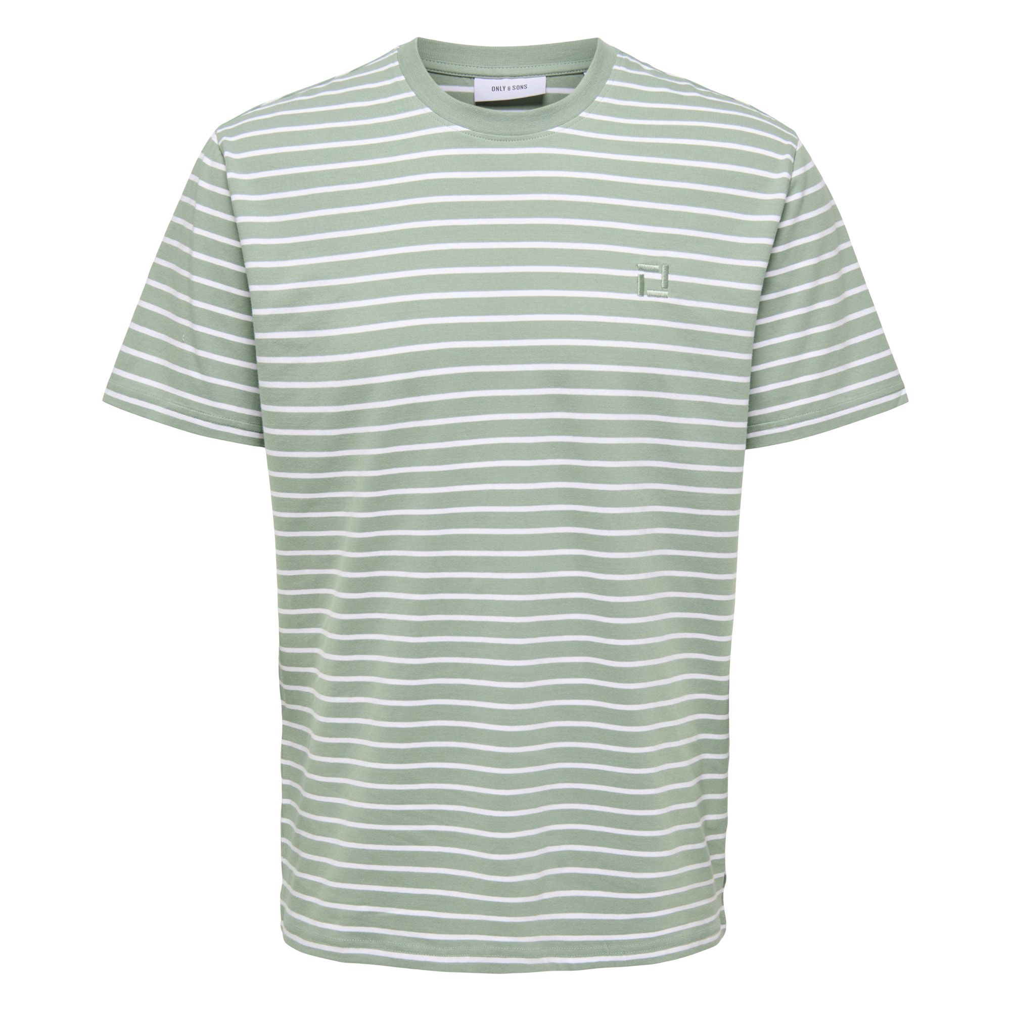 Only & Sons Henry Stripe Shirt Heren