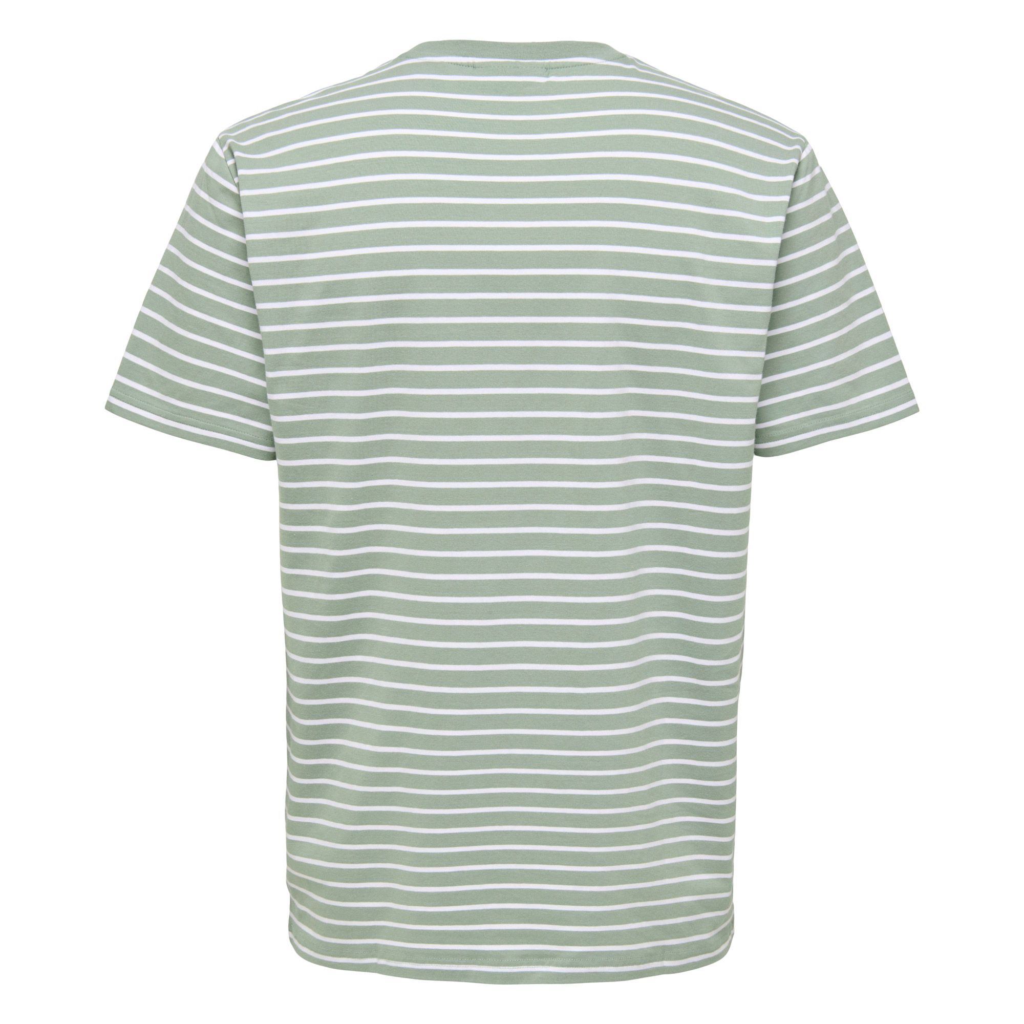 Only & Sons Henry Stripe Shirt Heren