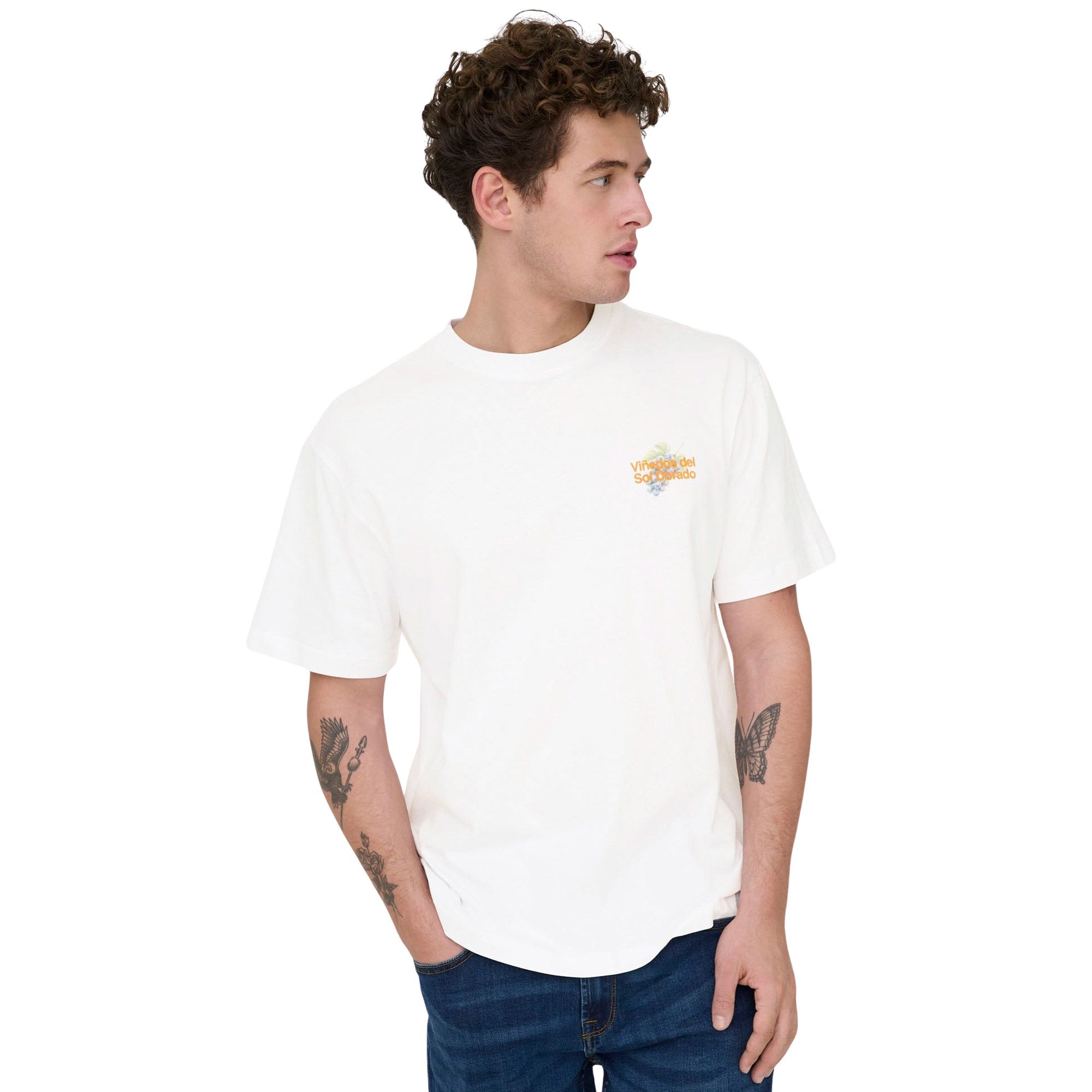 Only & Sons Fred Life Relaxed Print Shirt Heren