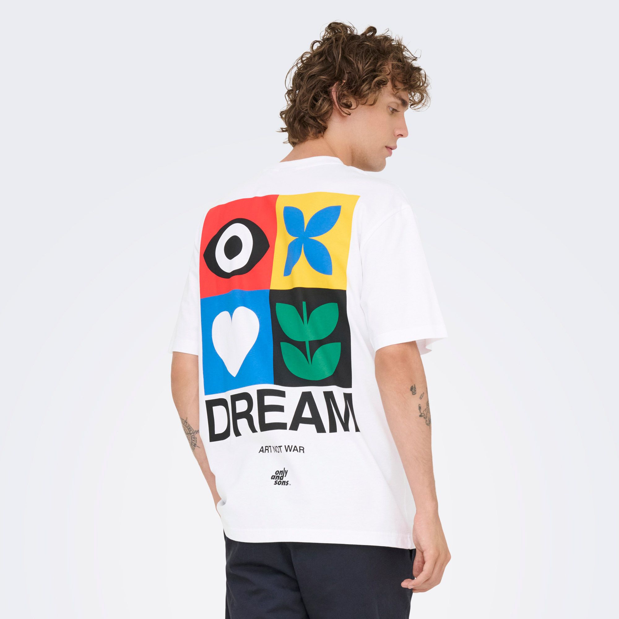 Only & Sons Fred Giroud Shirt Heren