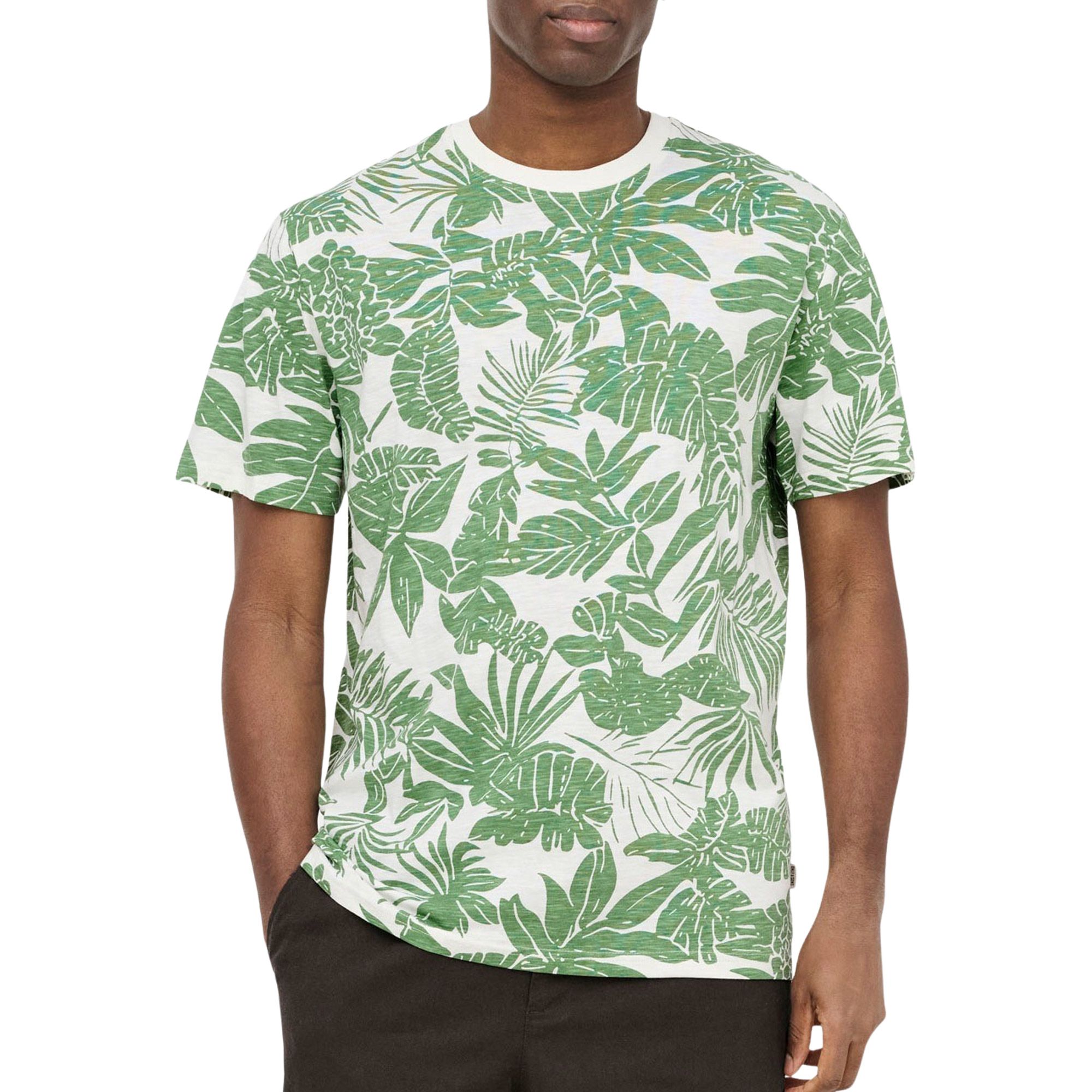 Only & Sons Perry Life Regular Leaf AOP Shirt Heren