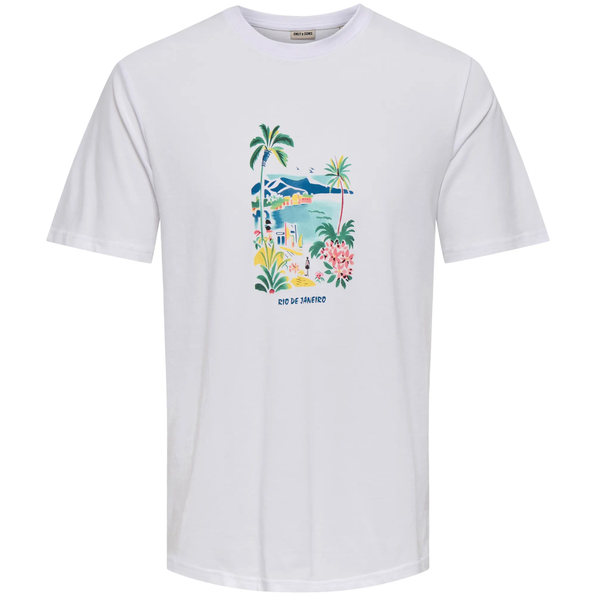 Only &amp; Sons Stillo Life Regular SS Shirt Heren