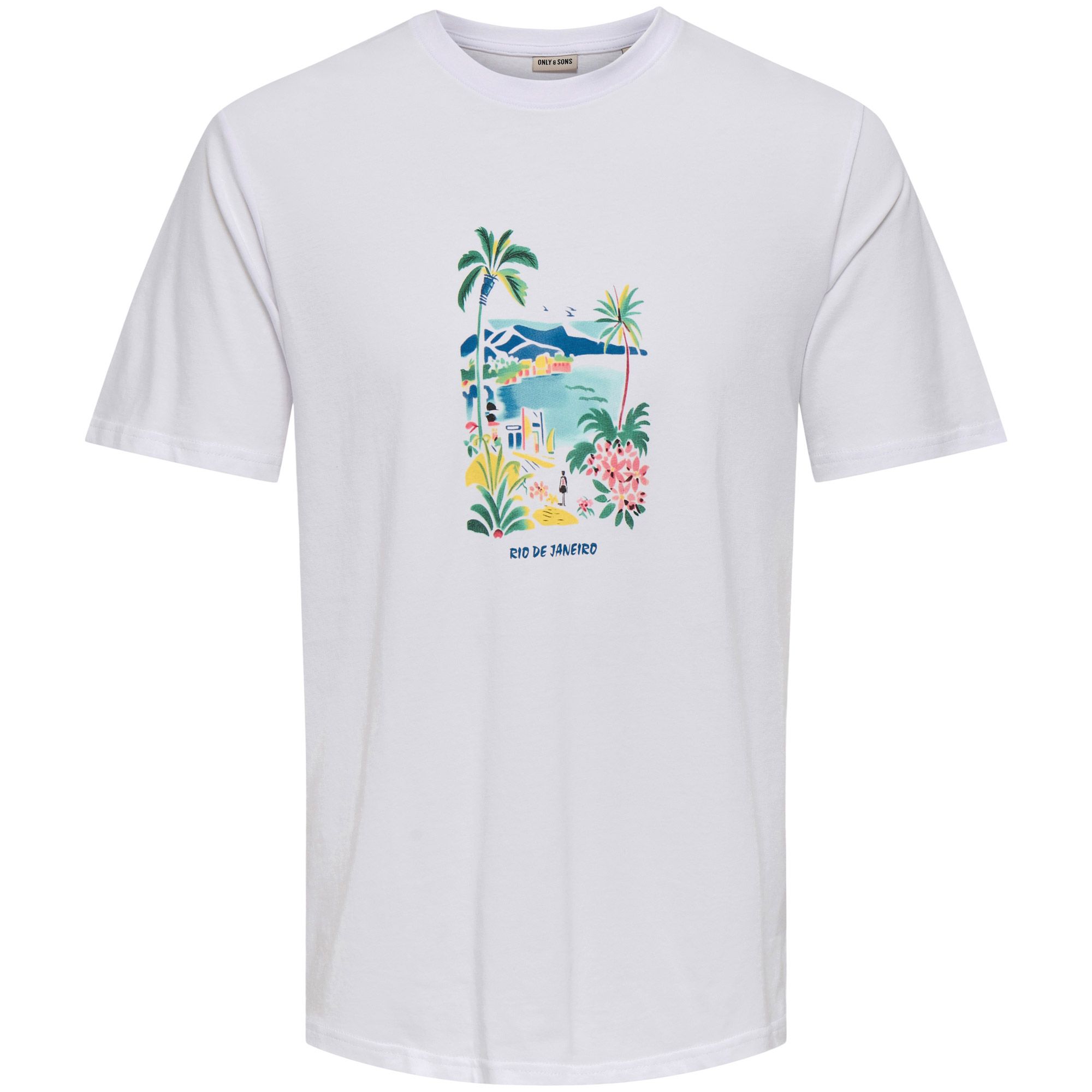 Only & Sons Stillo Life Regular SS Shirt Heren