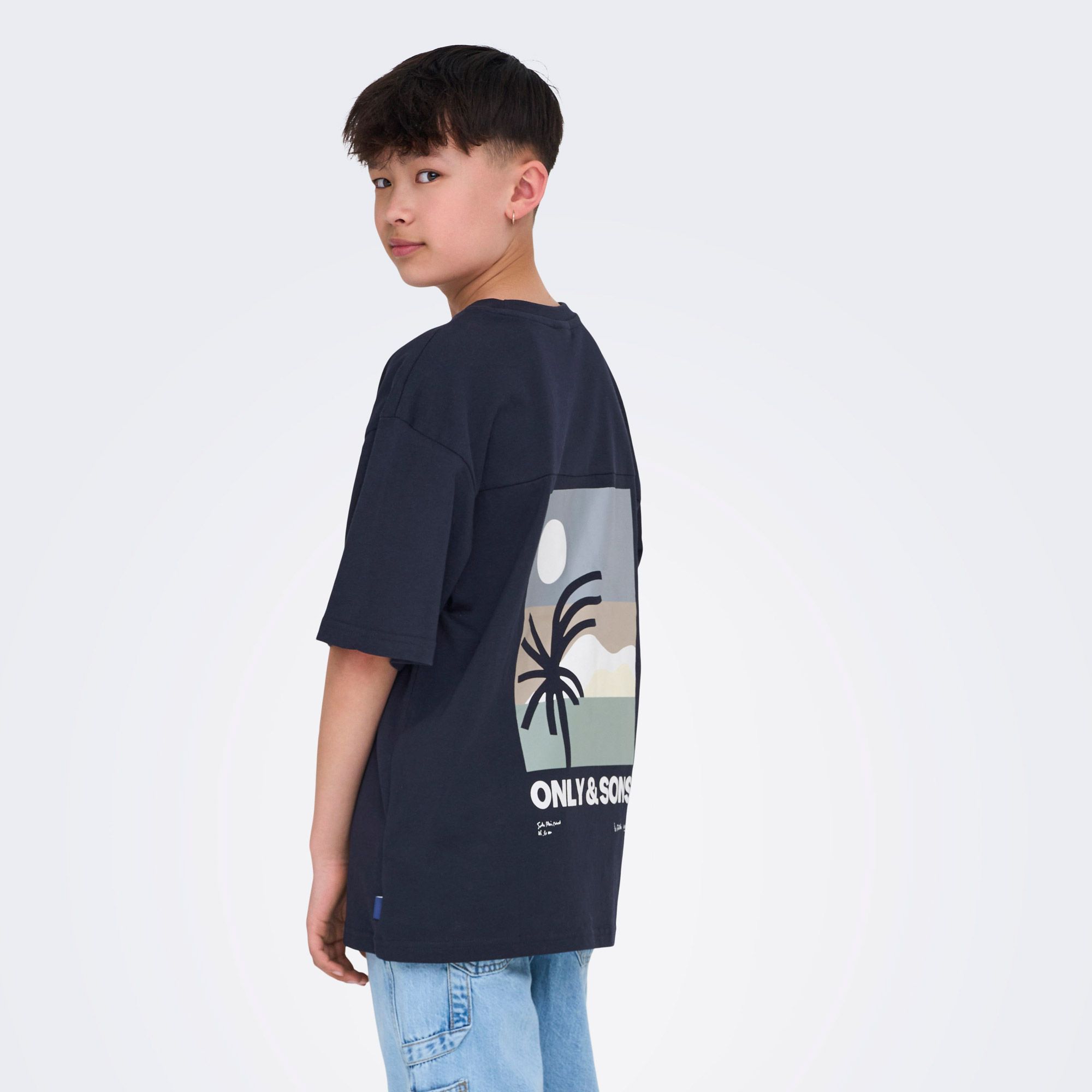 Shirt Only & Sons Artsy Life Printed Enfants