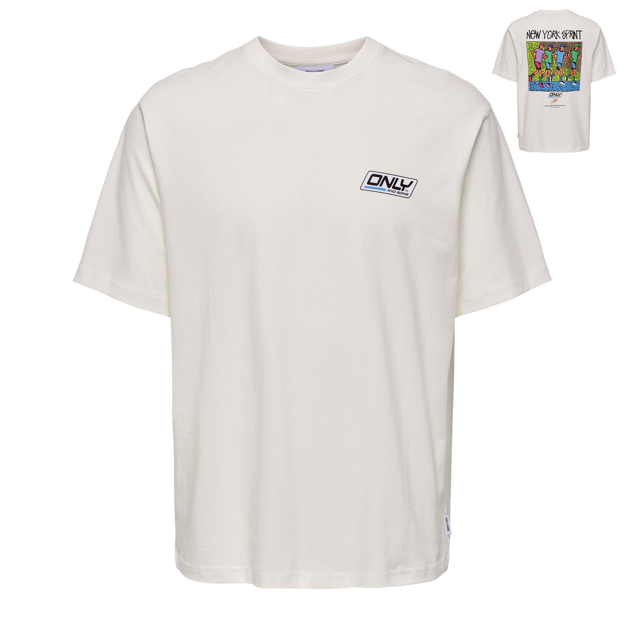 Only & Sons Sprint Logo Relaxed Shirt Heren