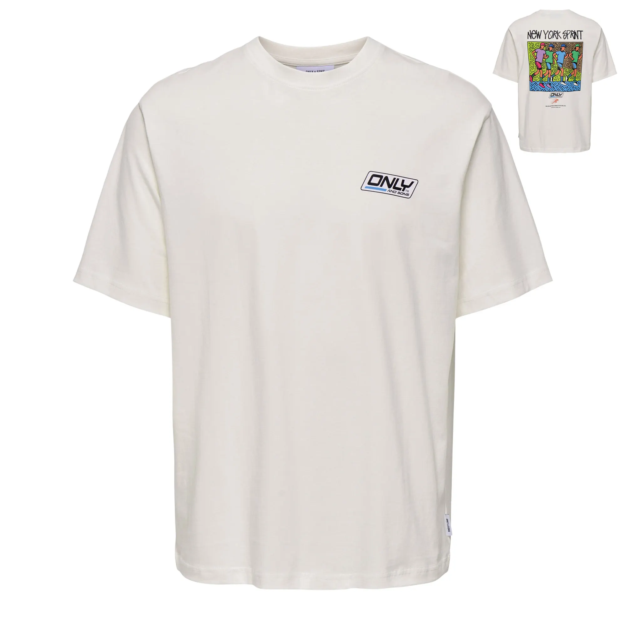 Only & Sons Sprint Logo Relaxed Shirt Heren