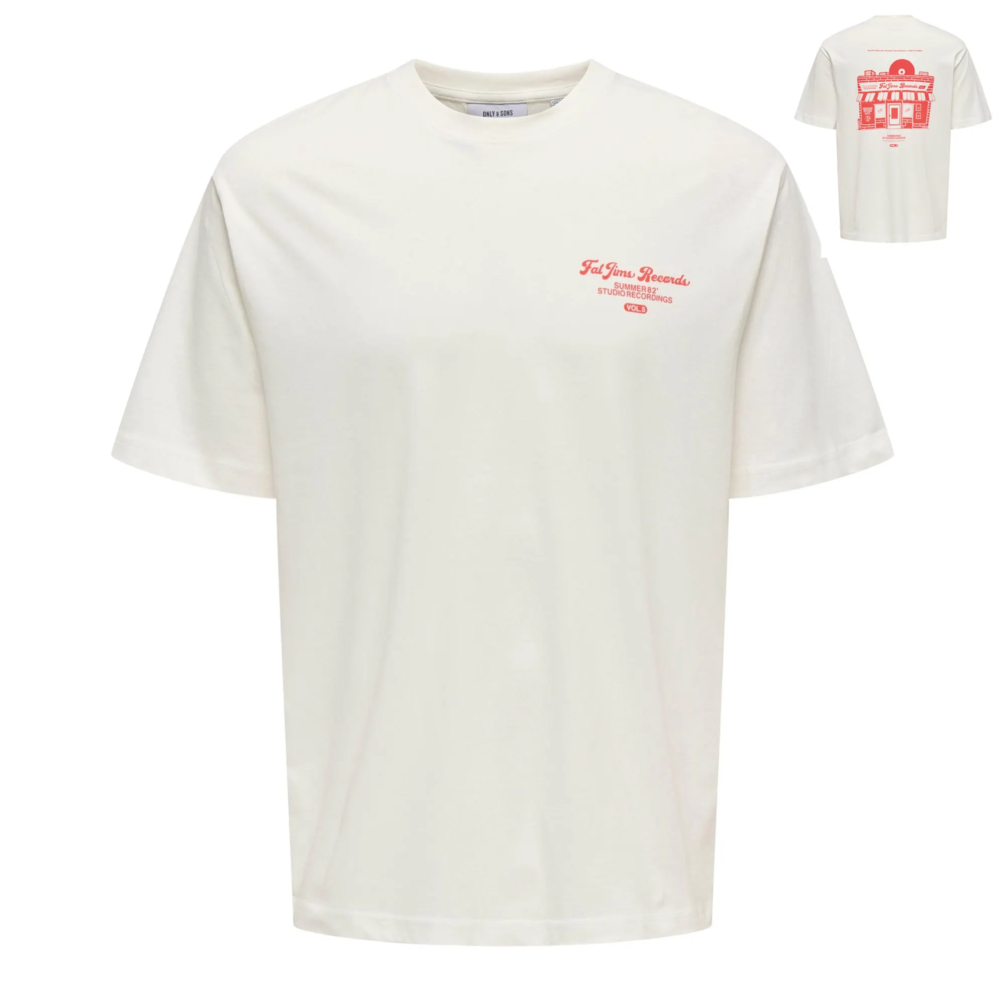 Only & Sons Rylan Record Relaxed Shirt Heren